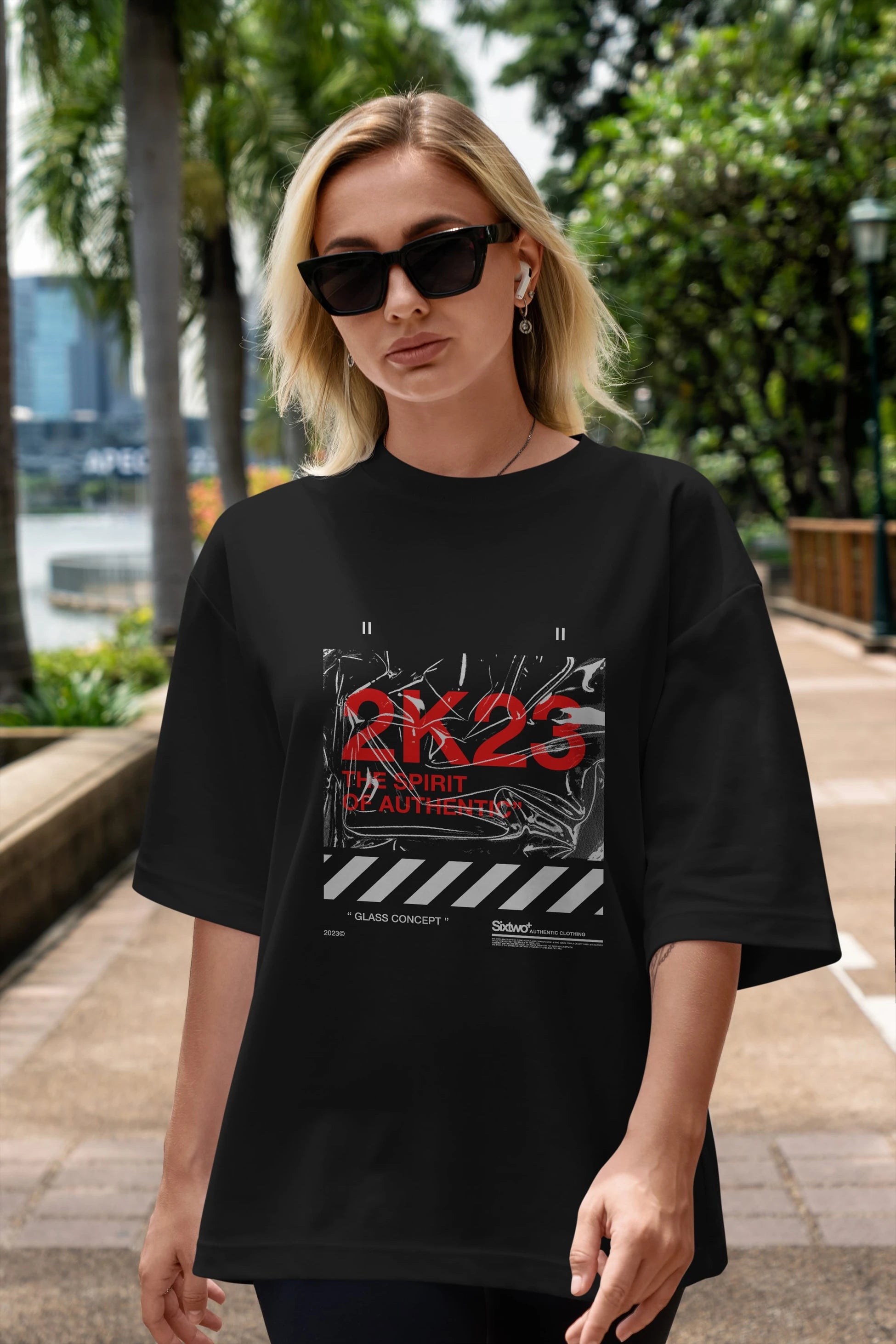The Spirit Ön Baskılı Oversize t-shirt Erkek Kadın Unisex