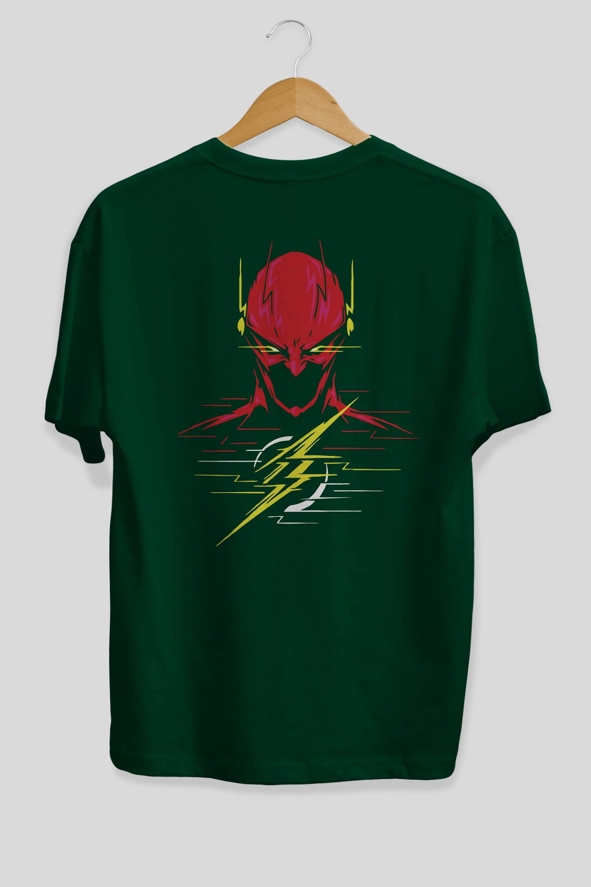 Flash Avengers (2) Arka Baskılı Oversize t-shirt Erkek Kadın Unisex %100 Pamuk Bisiklet Yaka tişort