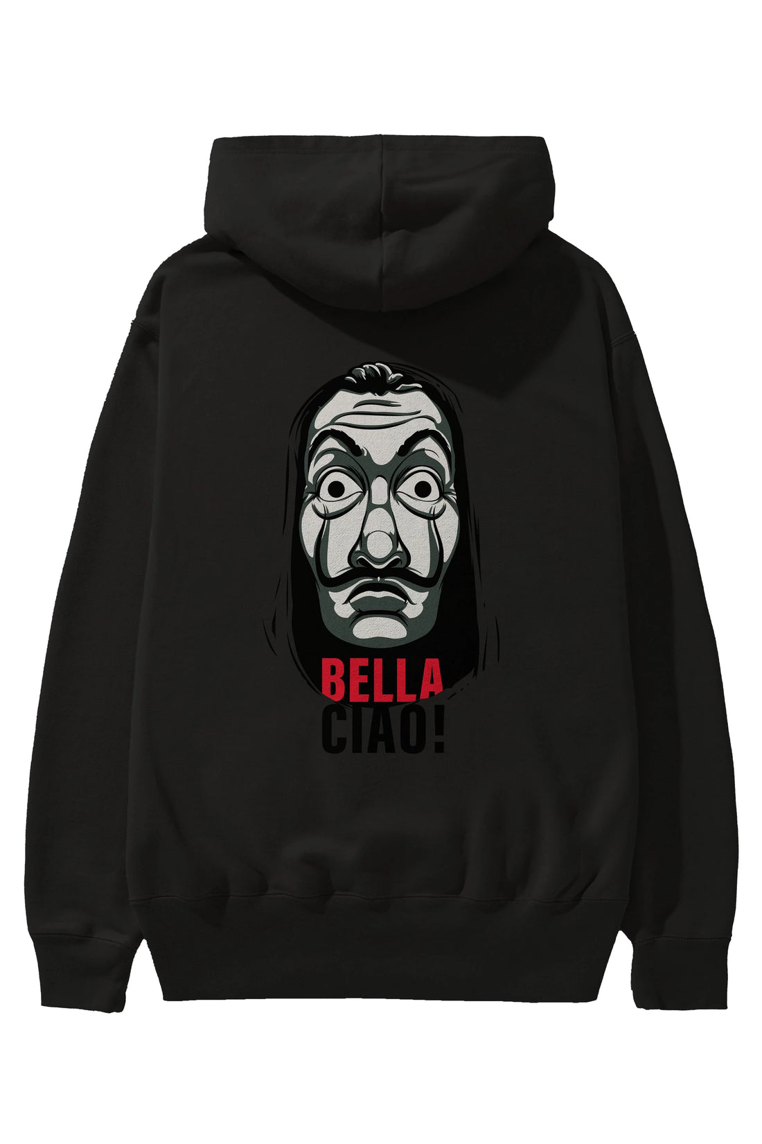La Casa De Papel (12) Arka Baskılı Hoodie Oversize Kapüşonlu Sweatshirt Erkek Kadın Unisex