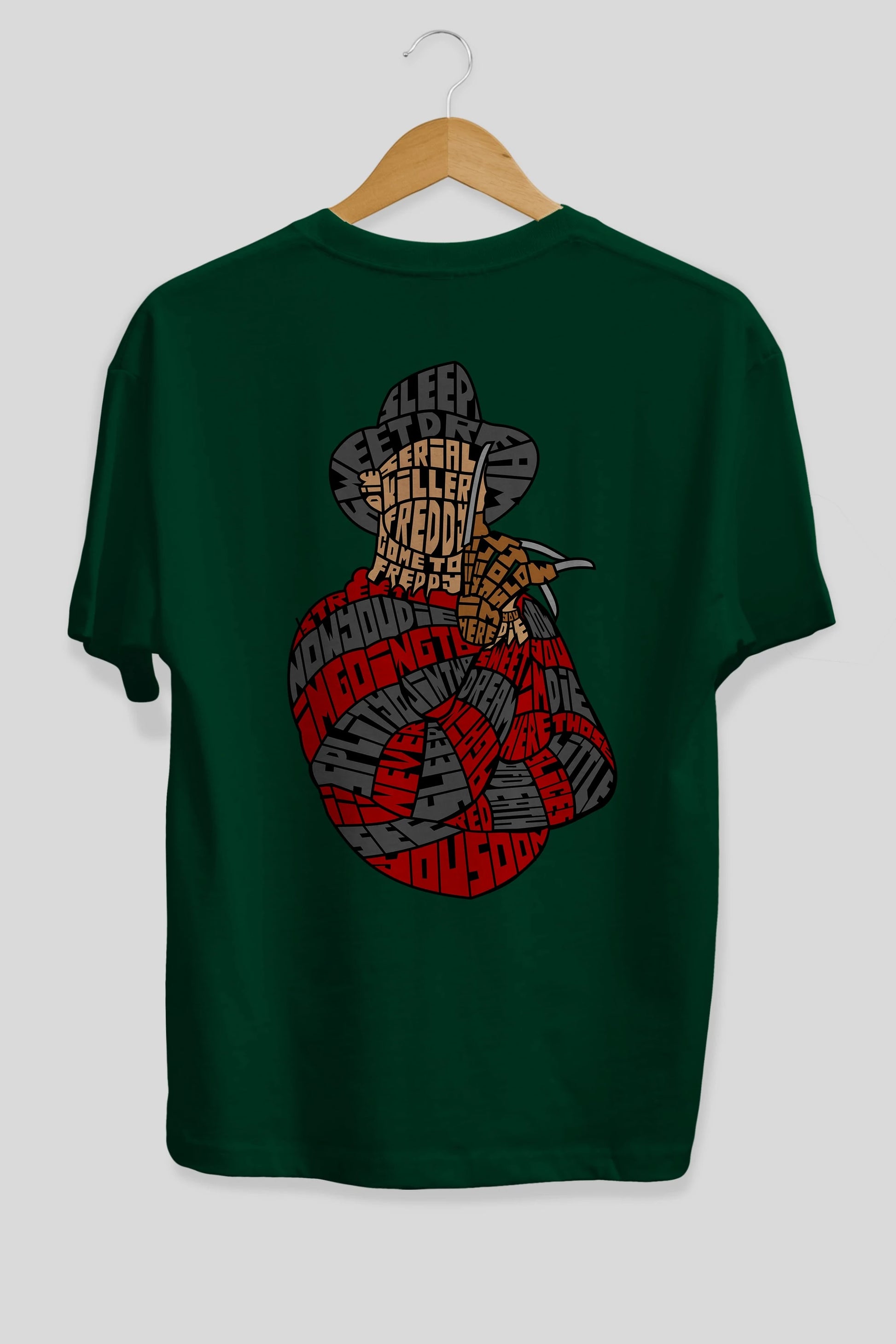 Sweet Dream Arka Baskılı Oversize t-shirt %100 pamuk Erkek Kadın Unisex