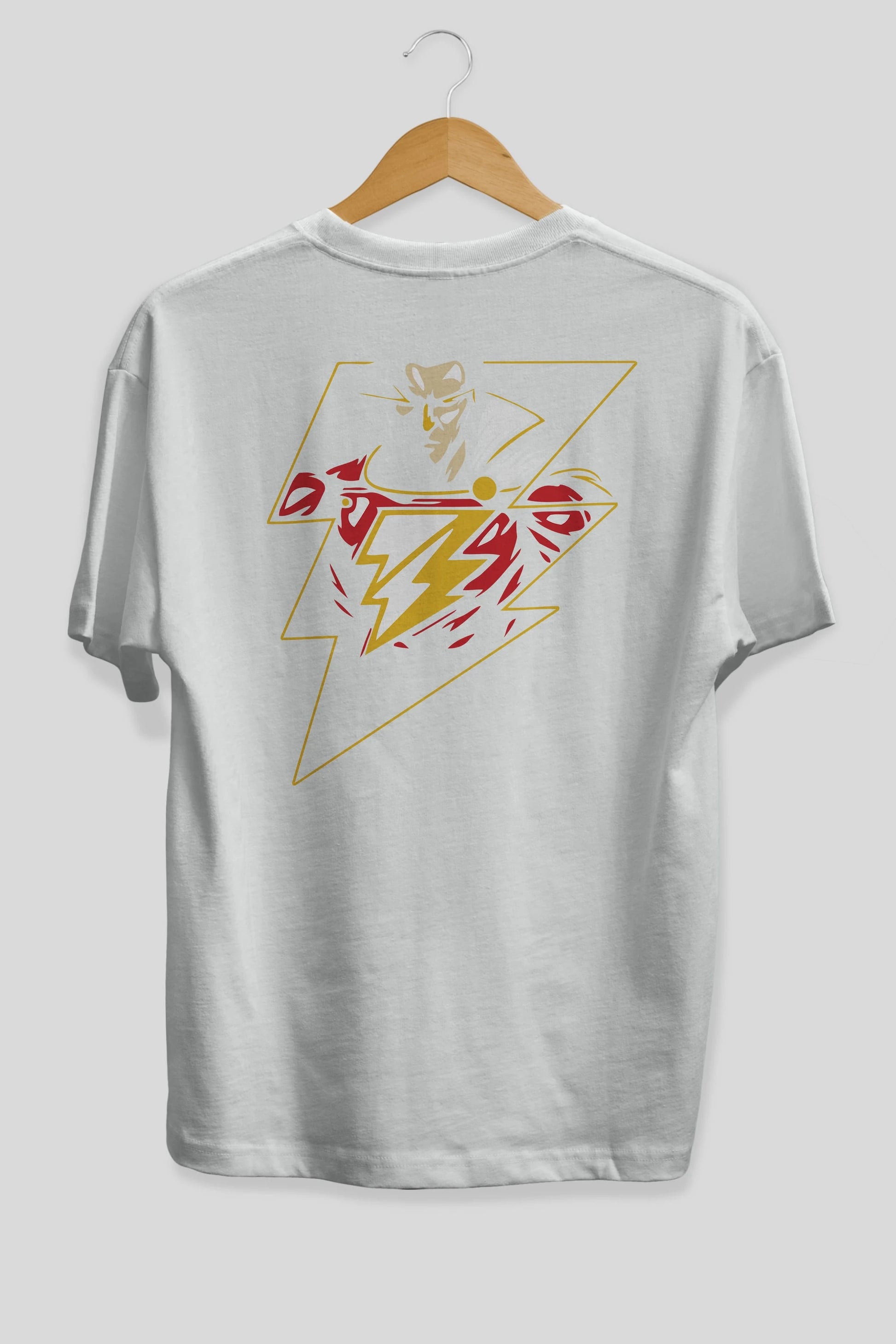 Flash Avengers (3) Arka Baskılı Oversize t-shirt Erkek Kadın Unisex %100 Pamuk Bisiklet Yaka tişort