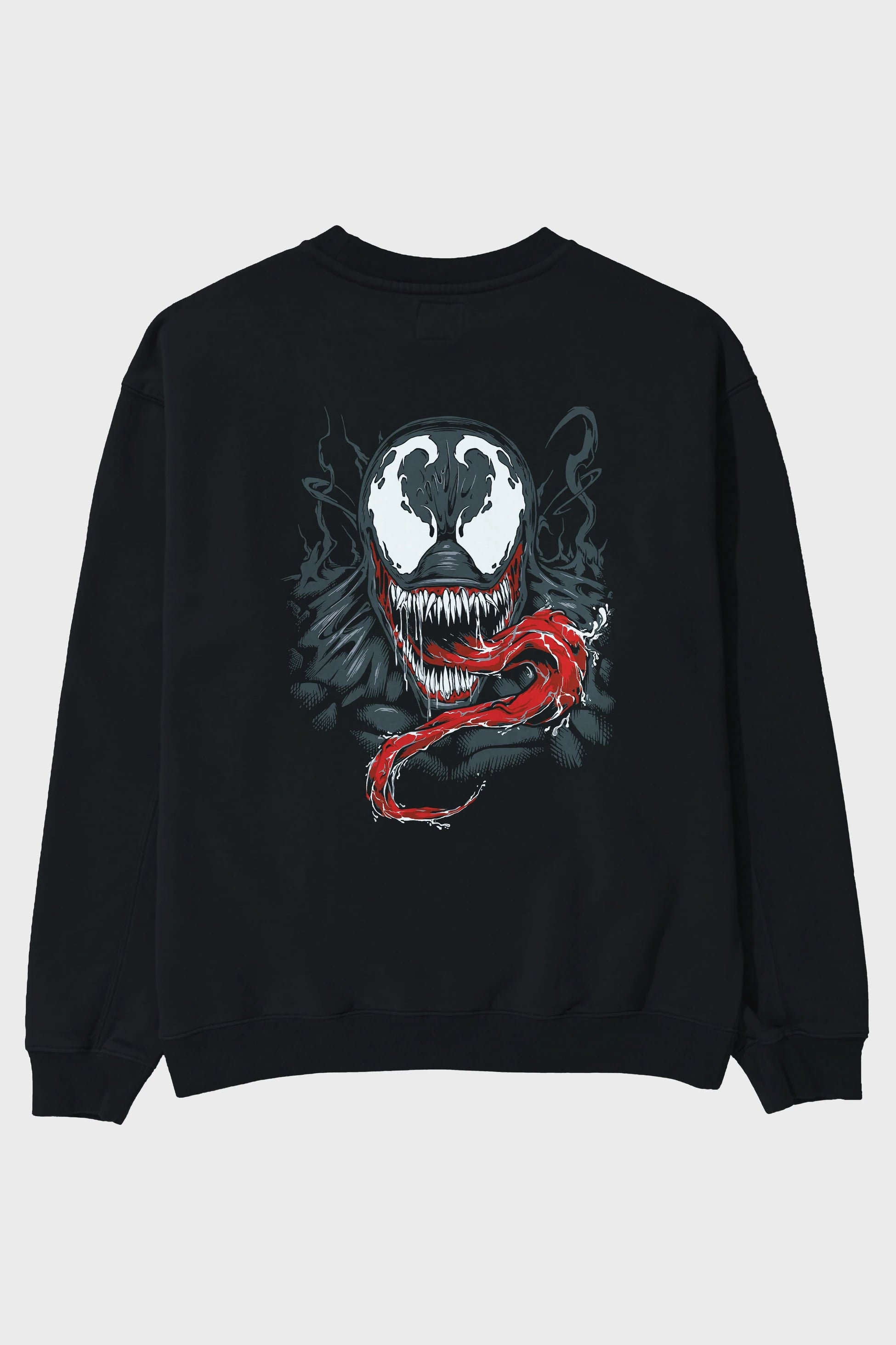 Venom (18) Arka Baskılı Oversize Sweatshirt Erkek Kadın Unisex