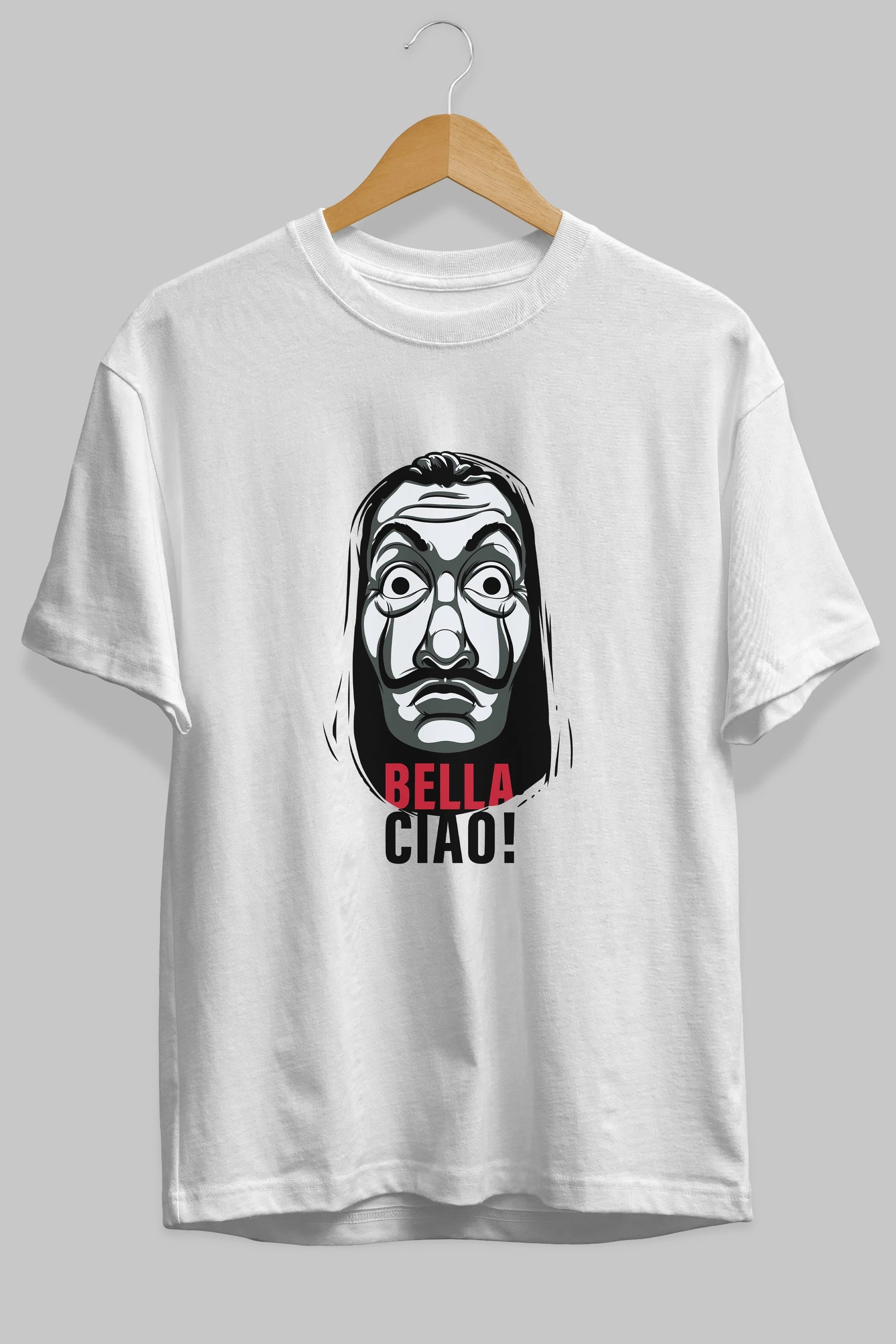 La Casa De Papel (12) Ön Baskılı Oversize t-shirt Erkek Kadın Unisex %100 Pamuk Bisiklet Yaka tişort