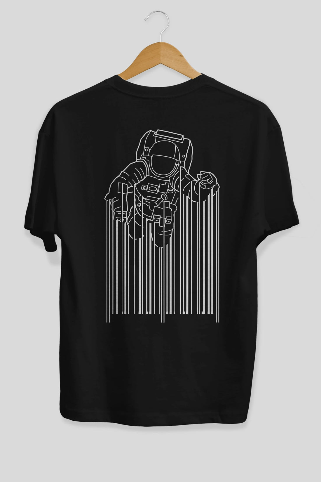 Astrocode Arka Baskılı Oversize t-shirt %100 pamuk Erkek Kadın Unisex