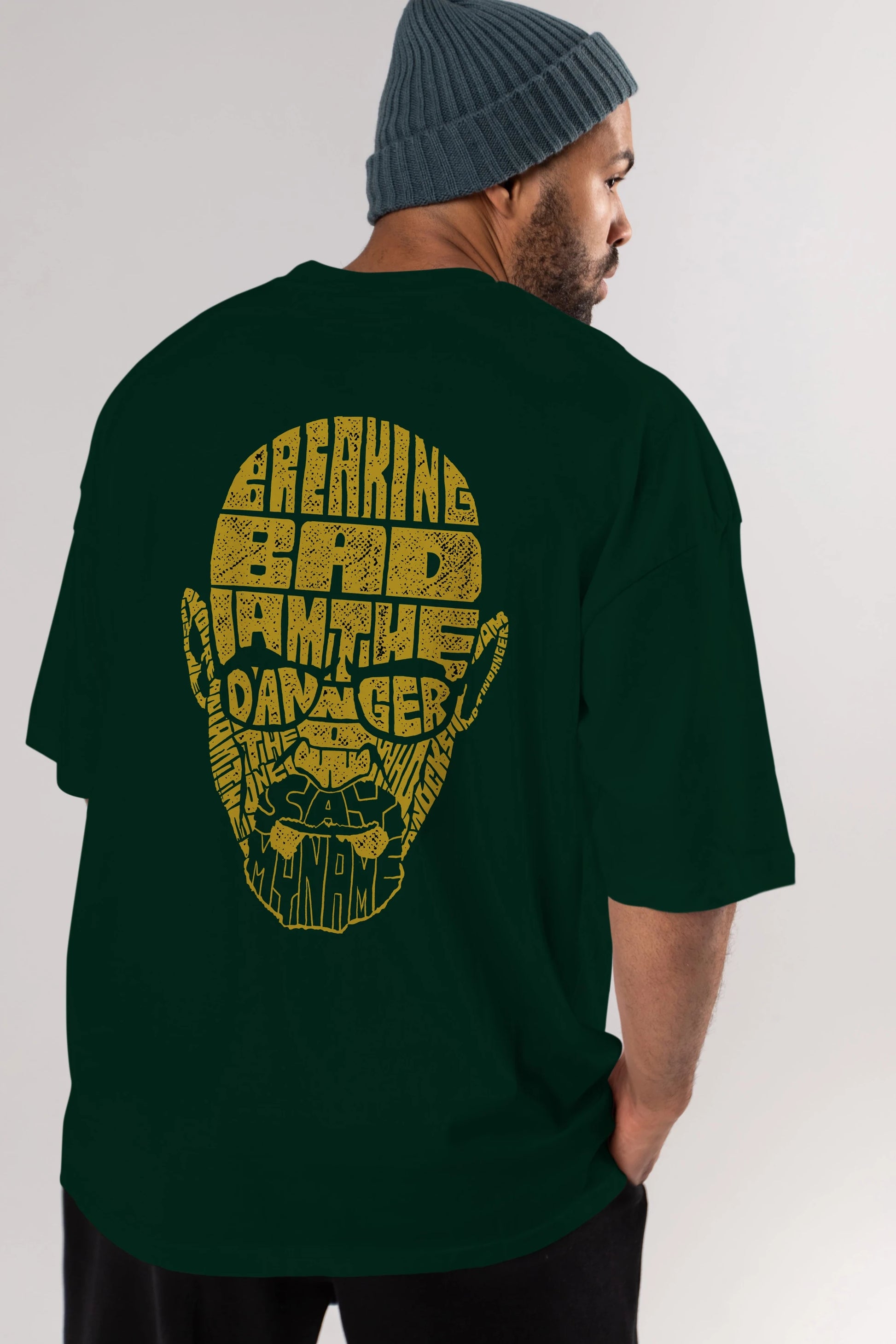 Breaking Bad Arka Baskılı Oversize t-shirt %100 pamuk Erkek Kadın Unisex
