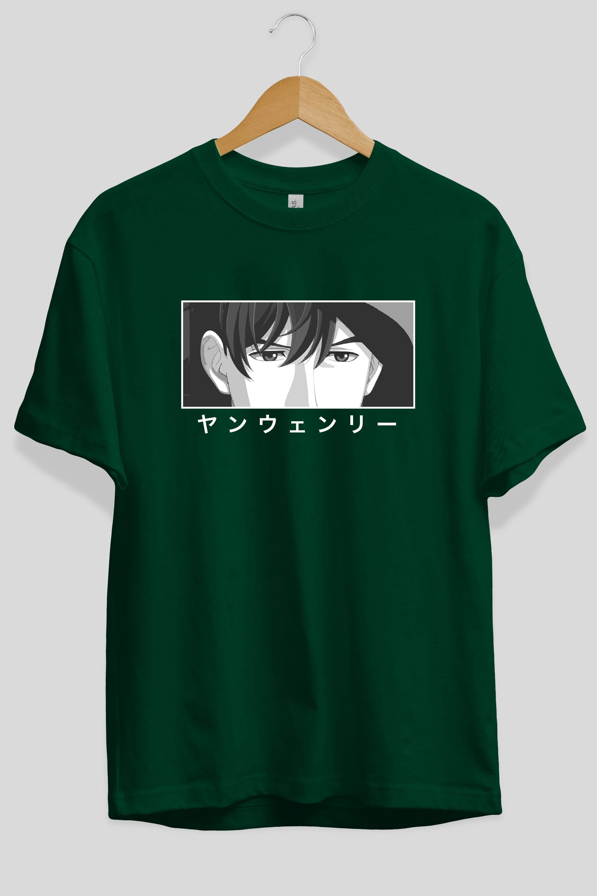Wen-li Yang 1 Anime Ön Baskılı Oversize t-shirt %100 pamuk Erkek Kadın Unisex