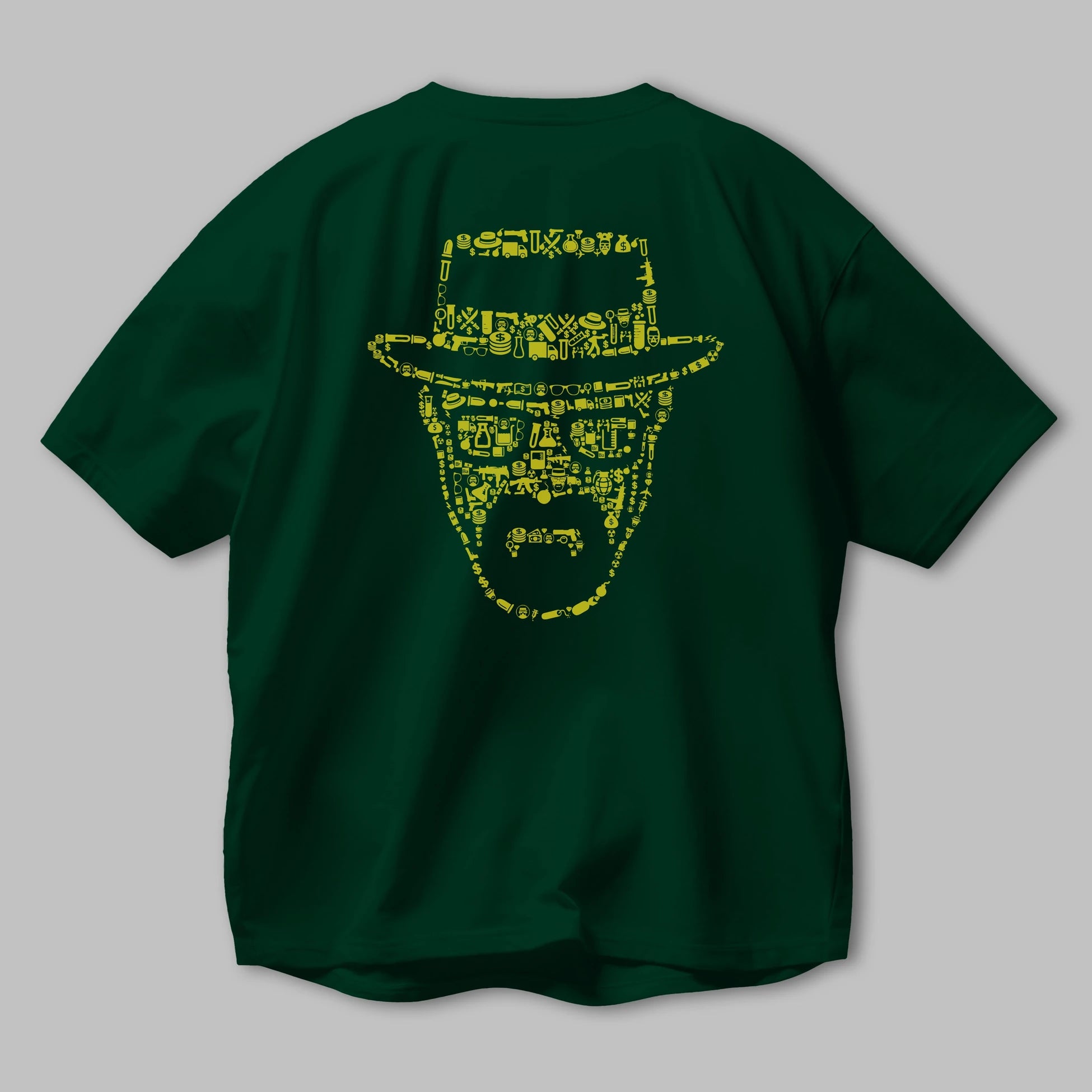The Chronicle Arka Baskılı Oversize t-shirt %100 pamuk Erkek Kadın Unisex