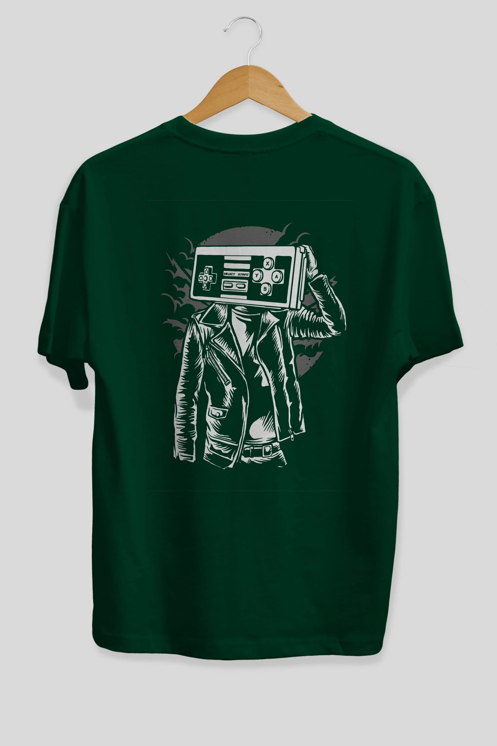 Street Gamers Arka Baskılı Oversize t-shirt Erkek Kadın Unisex %100 Pamuk