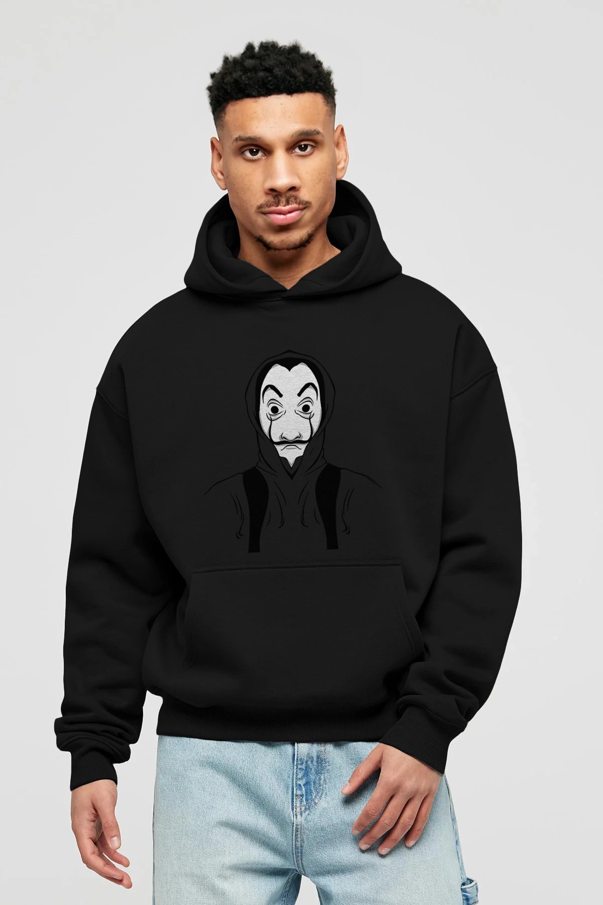 La Casa De Papel (7) Ön Baskılı Hoodie Oversize Kapüşonlu Sweatshirt Erkek Kadın Unisex