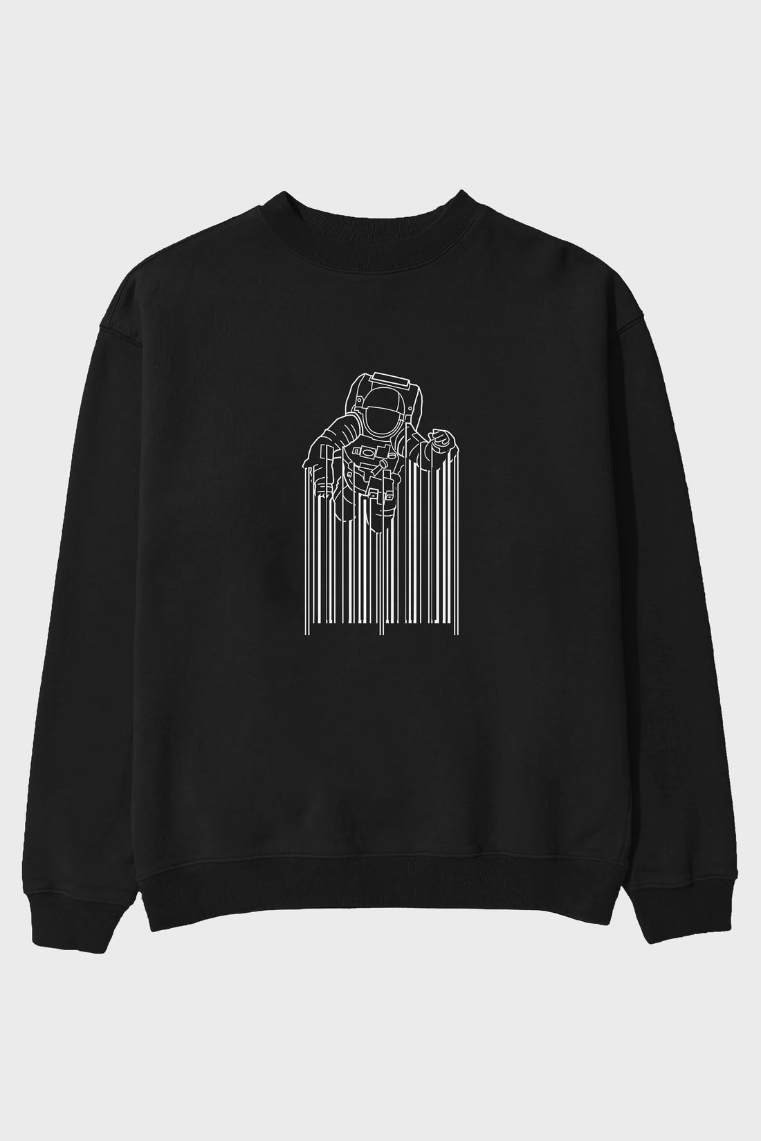 Astrocode Ön Baskılı Oversize Sweatshirt Erkek Kadın Unisex