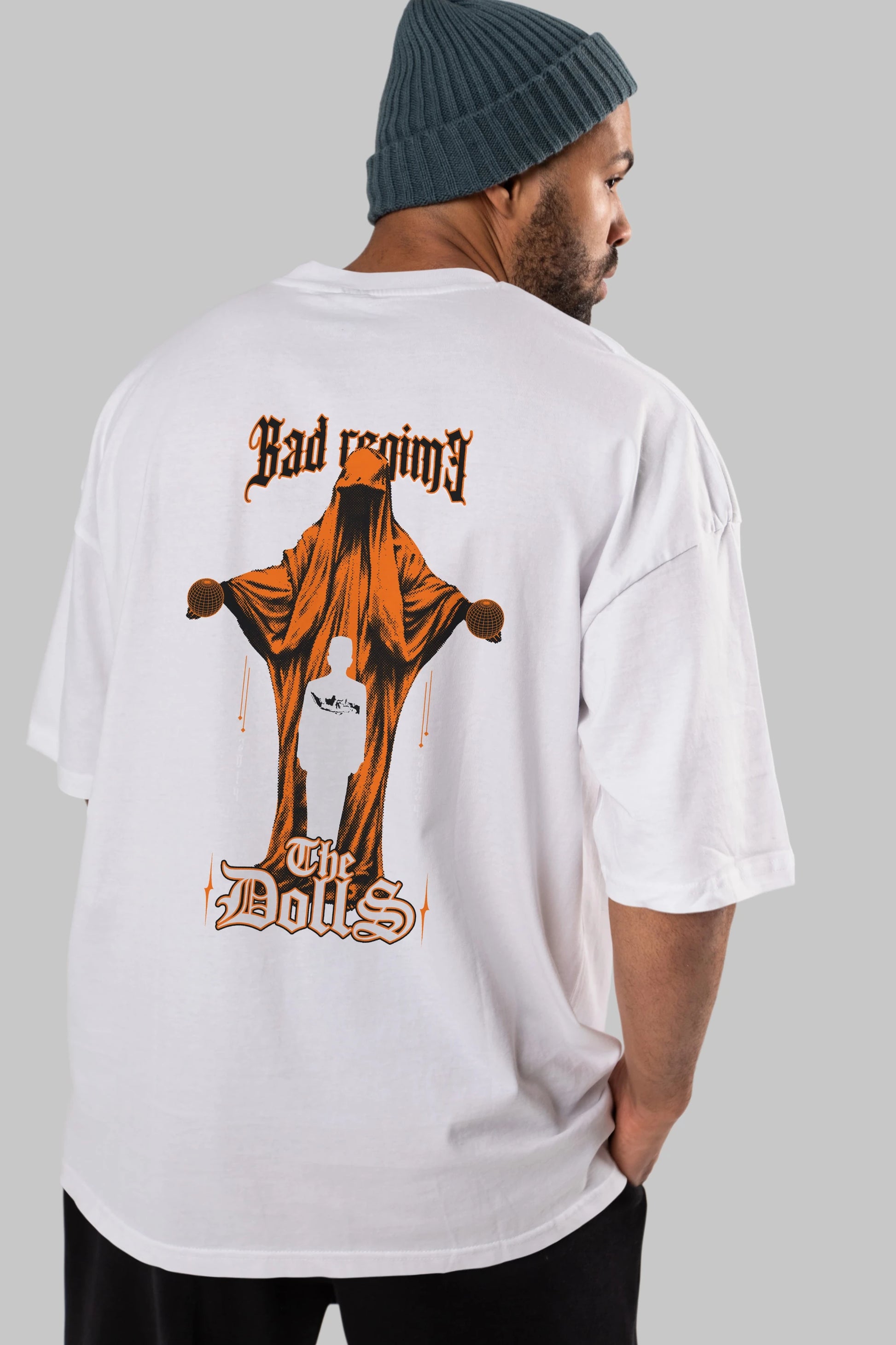 The Dolls Arka Baskılı Oversize t-shirt Erkek Kadın Unisex