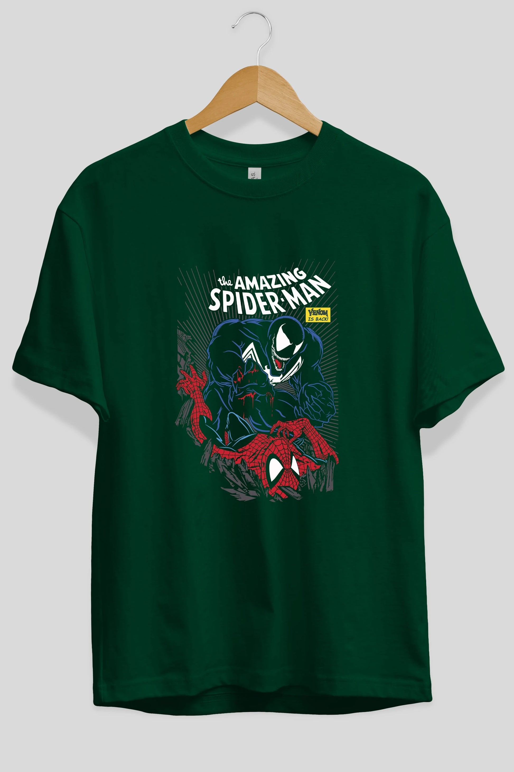 Venom (19) Ön Baskılı Oversize t-shirt Erkek Kadın Unisex %100 Pamuk Bisiklet Yaka tişort