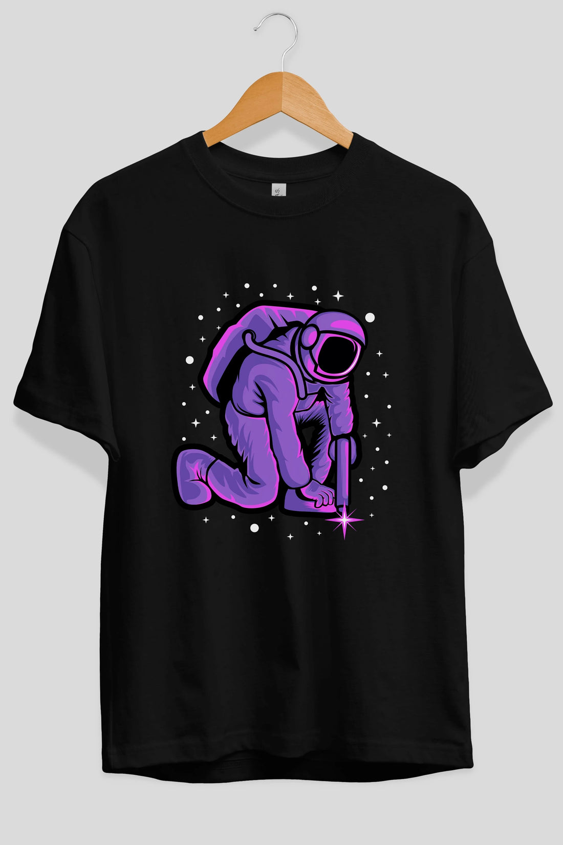 Welding in Space Ön Baskılı Oversize t-shirt Erkek Kadın Unisex