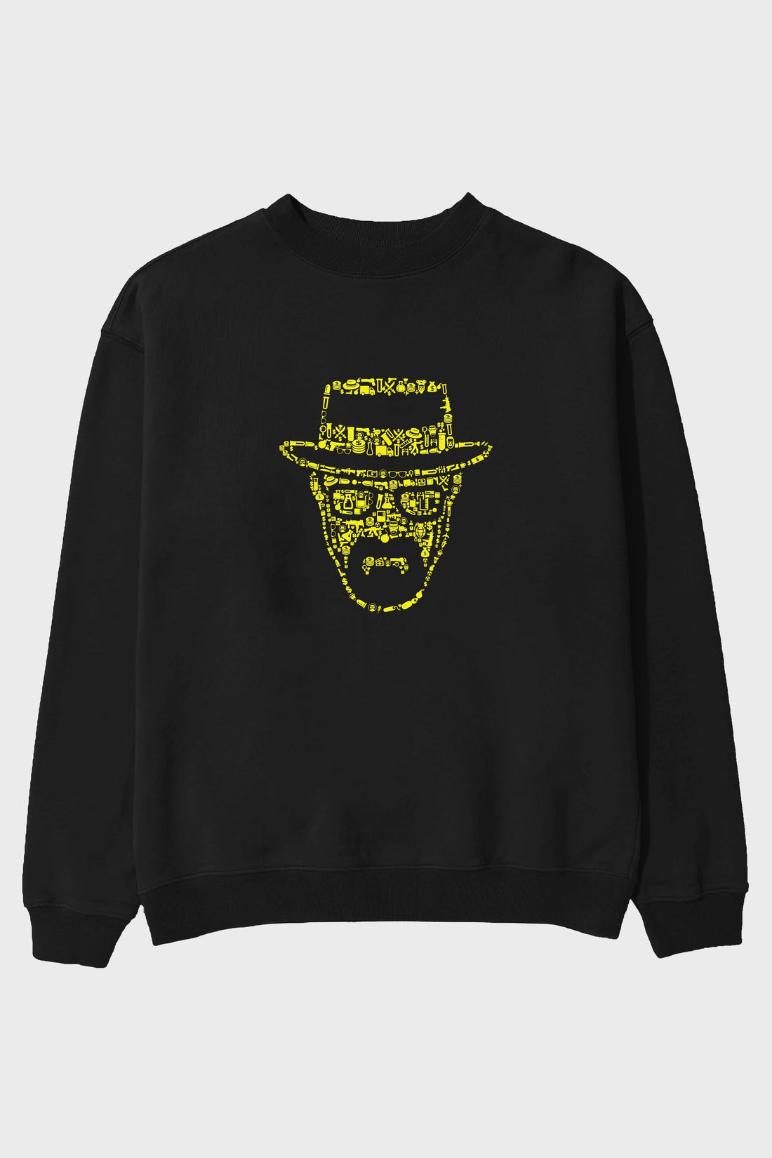 The Chronicle Ön Baskılı Oversize Sweatshirt Erkek Kadın Unisex