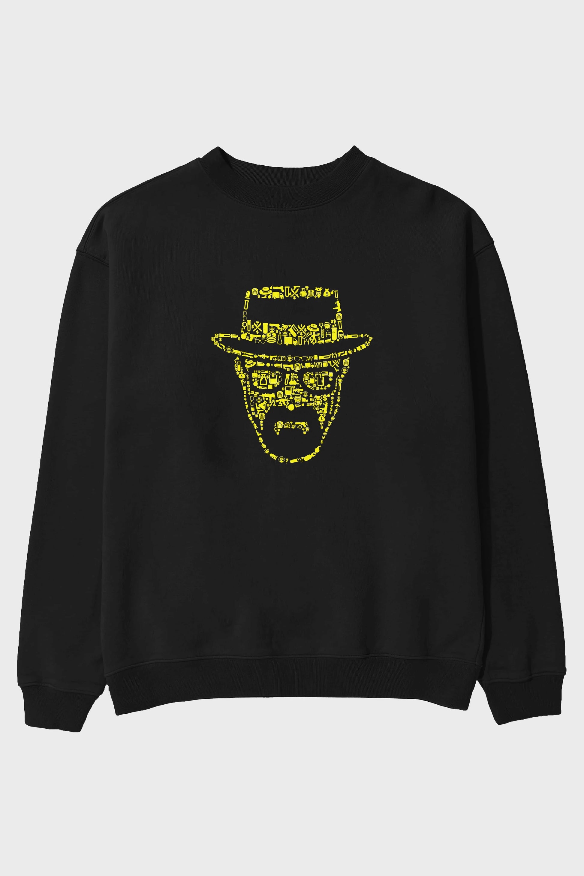 The Chronicle Ön Baskılı Oversize Sweatshirt Erkek Kadın Unisex