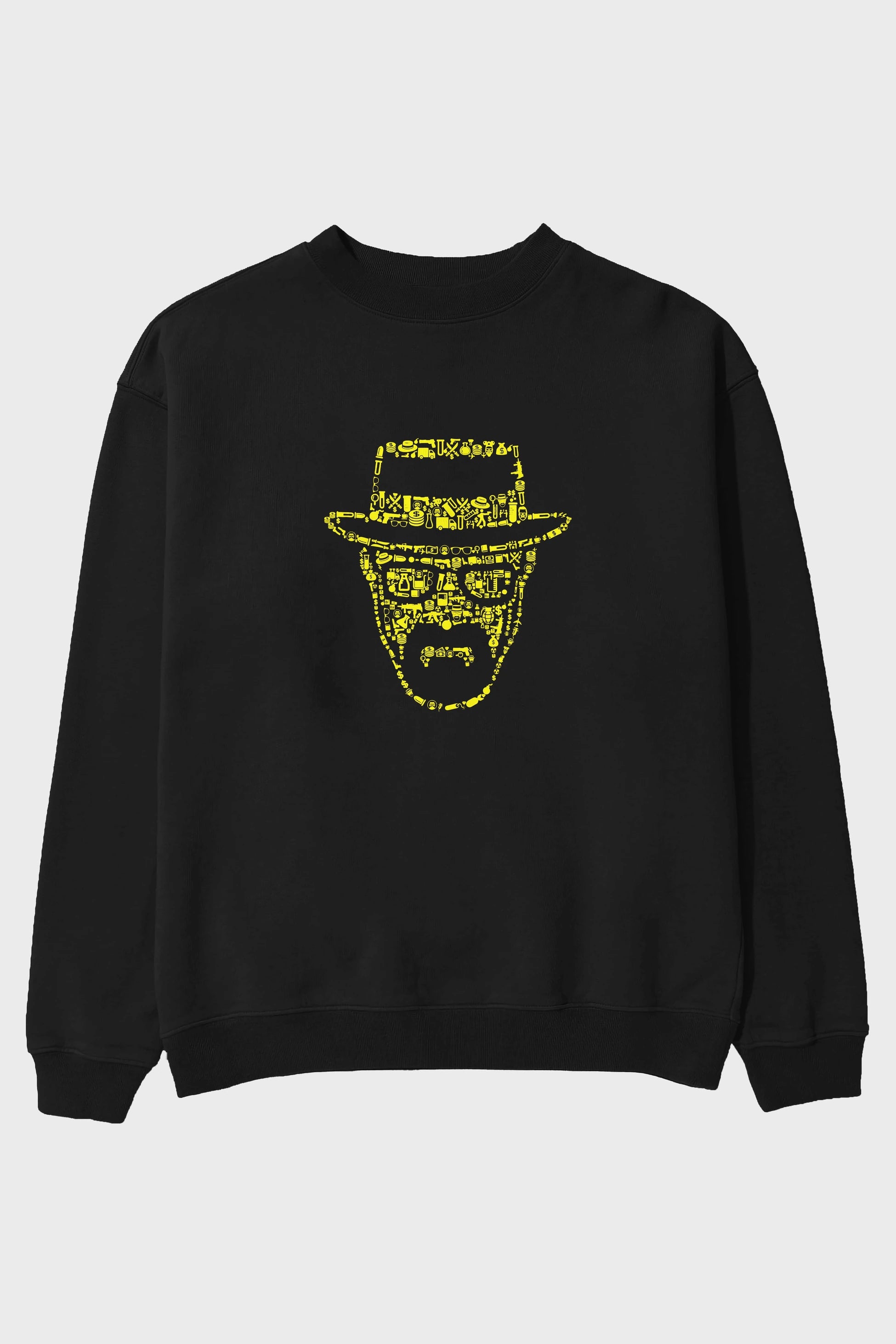 The Chronicle Ön Baskılı Oversize Sweatshirt Erkek Kadın Unisex