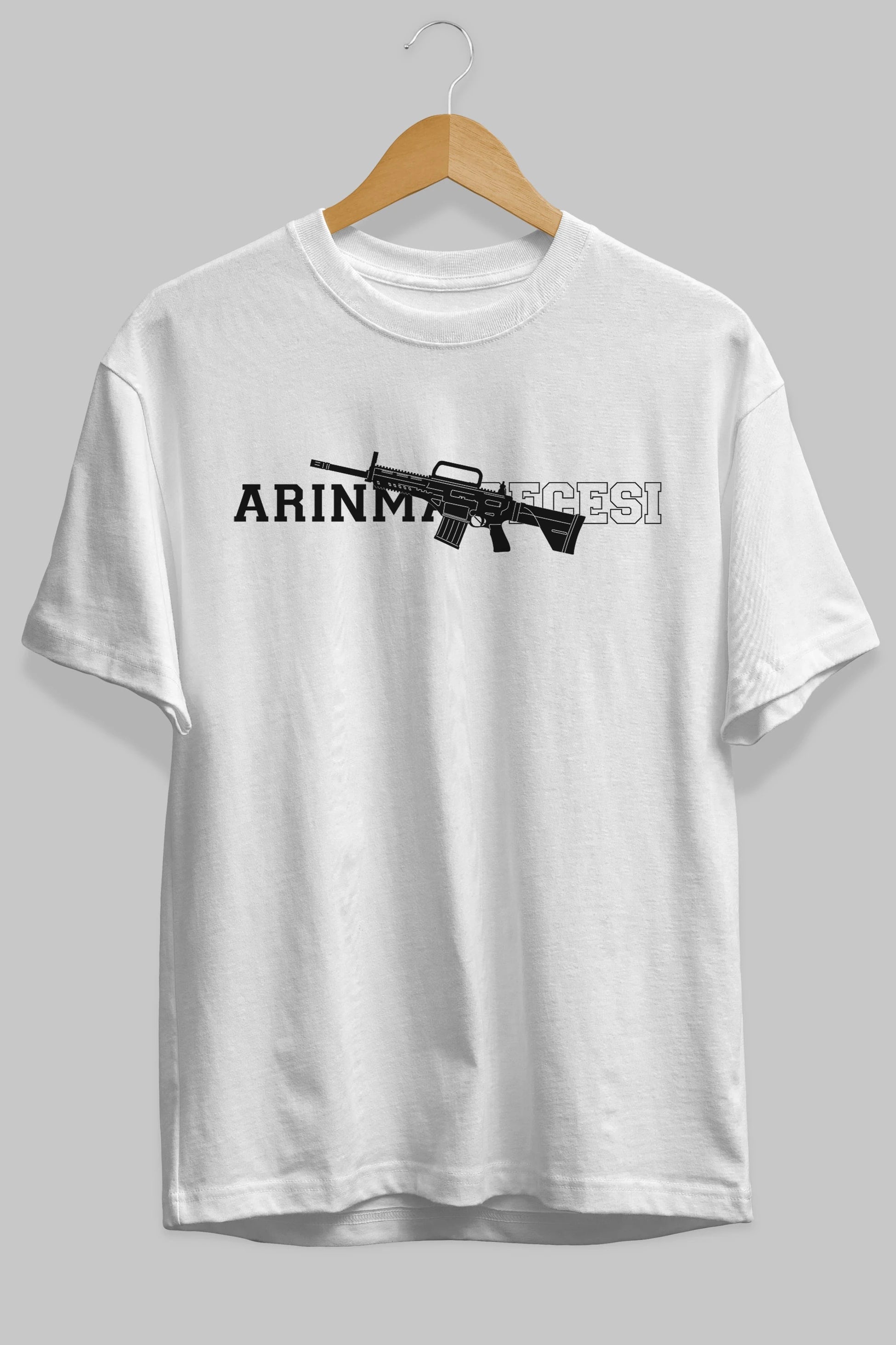 Arınma Gecesi Ön Baskılı Oversize t-shirt %100 pamuk Erkek Kadın Unisex