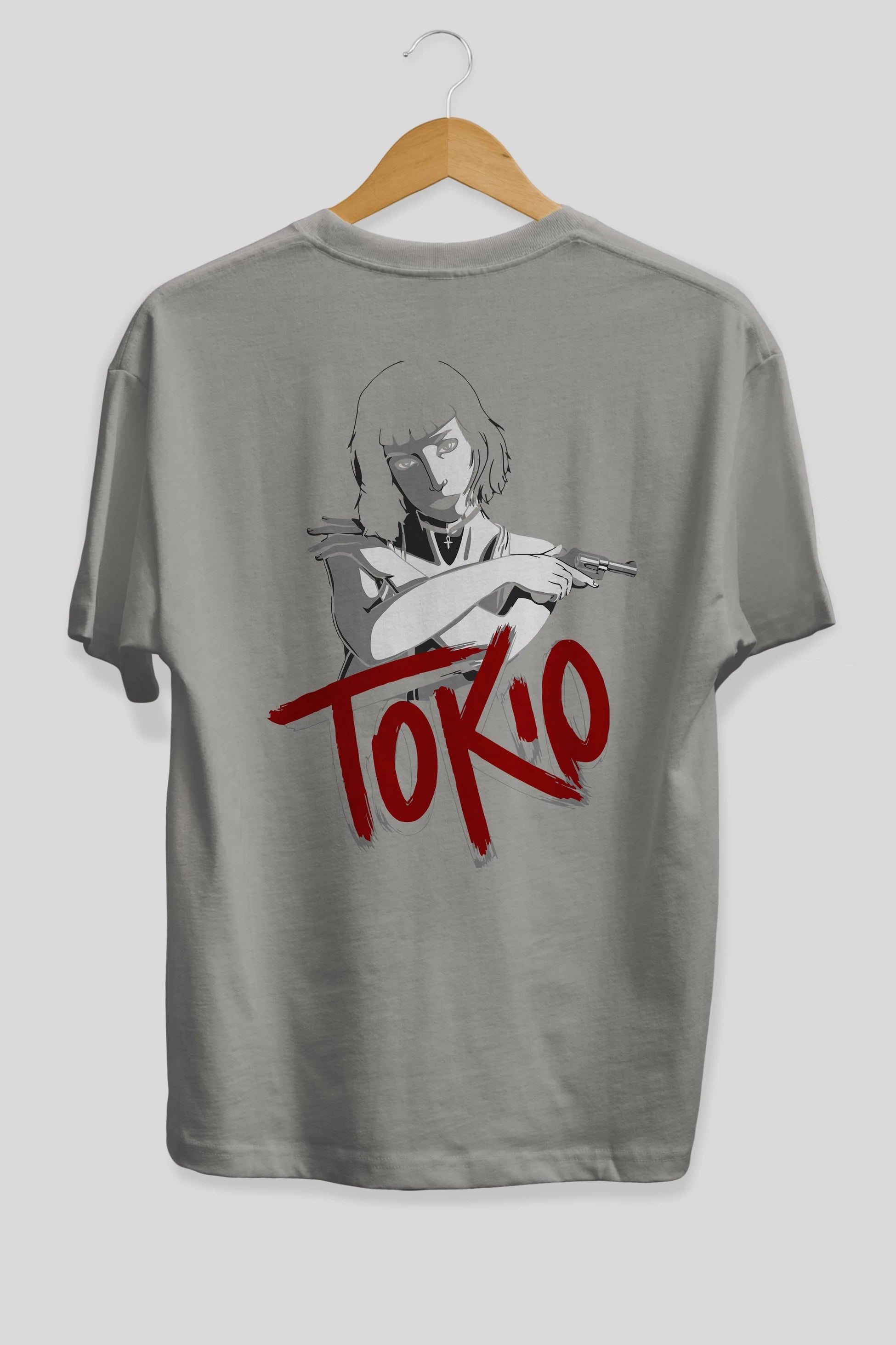 La Casa De Papel (10) Arka Baskılı Oversize t-shirt Erkek Kadın Unisex %100 Pamuk Bisiklet Yaka tişort