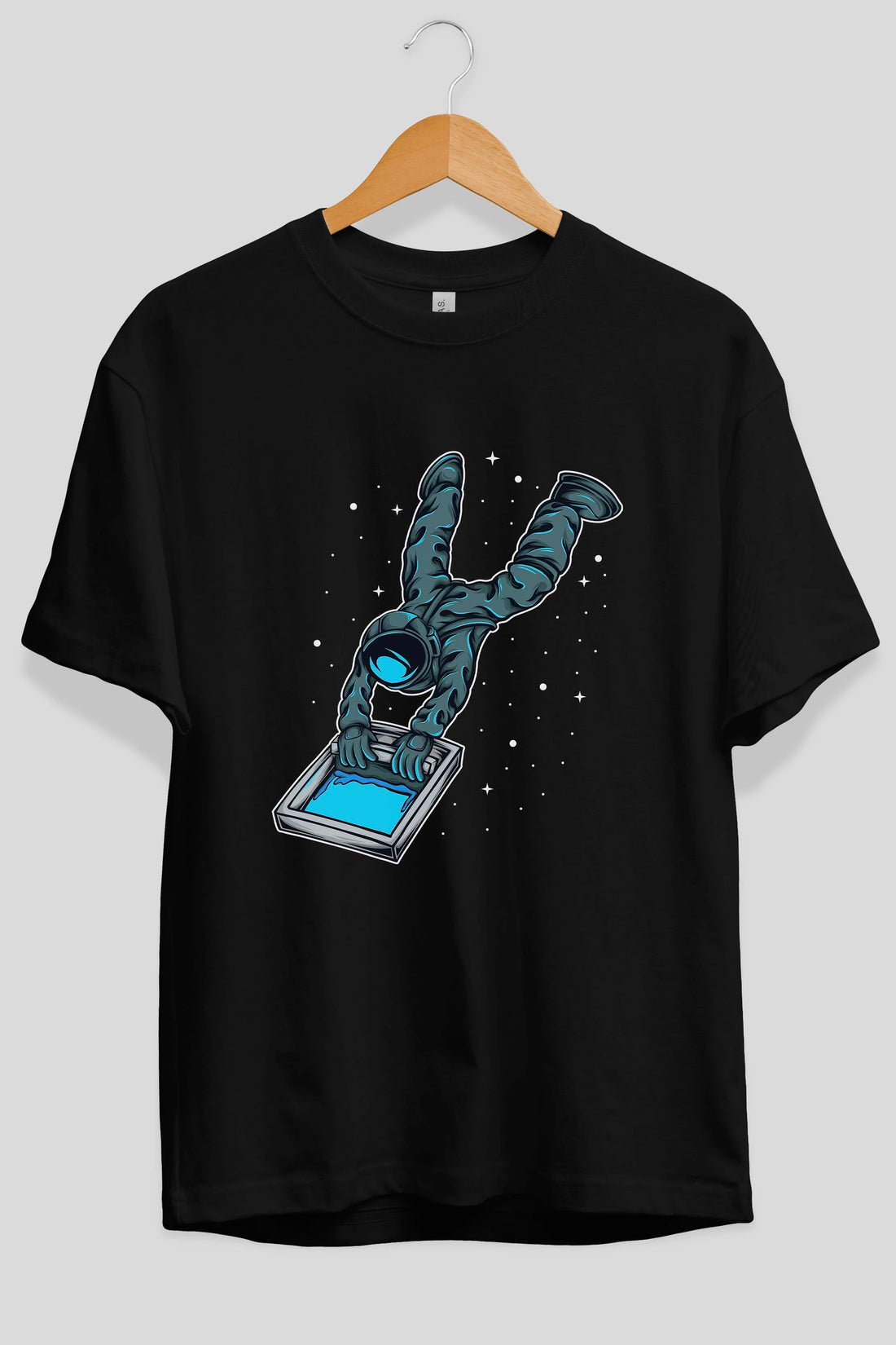Astroscreen Ön Baskılı Oversize t-shirt Erkek Kadın Unisex