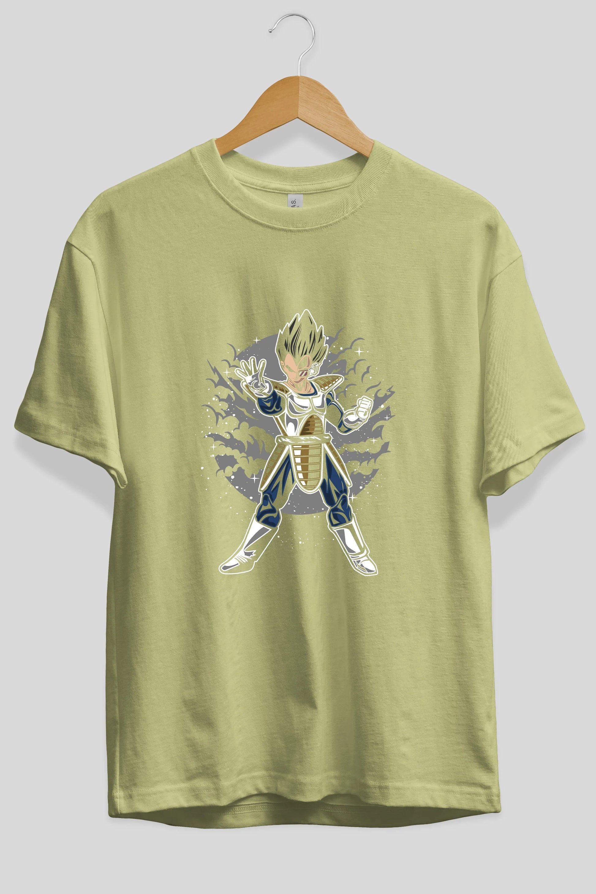 VEGETA Ön Baskılı Oversize t-shirt Erkek Kadın Unisex %100 Pamuk tişort