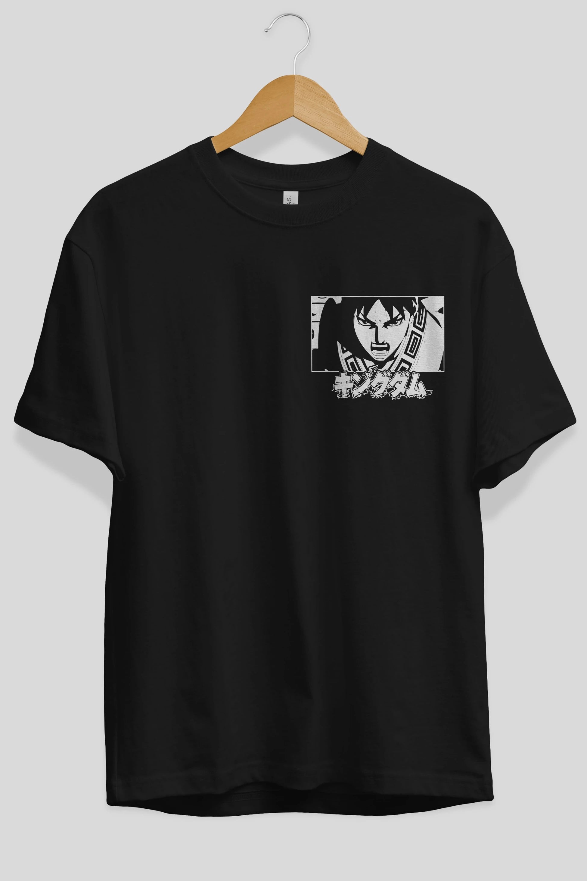 Xin 1 Ön Sol Baskılı Oversize t-shirt Erkek Kadın Unisex %100 Pamuk Bisiklet Yaka tişort
