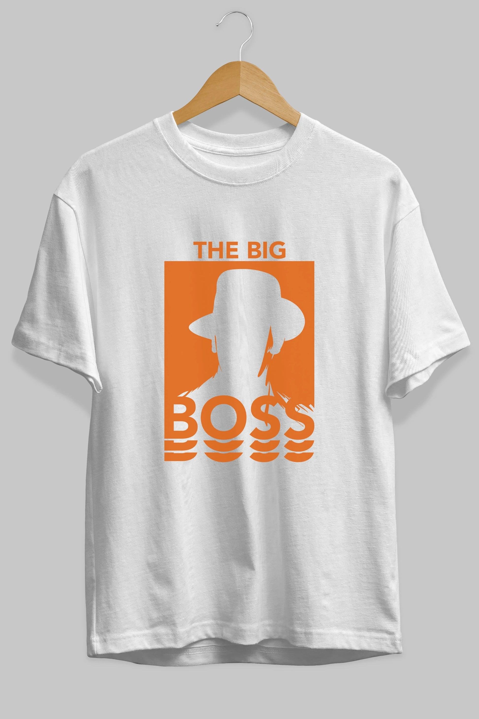 The Big Boss Ön Baskılı Oversize t-shirt Erkek Kadın Unisex