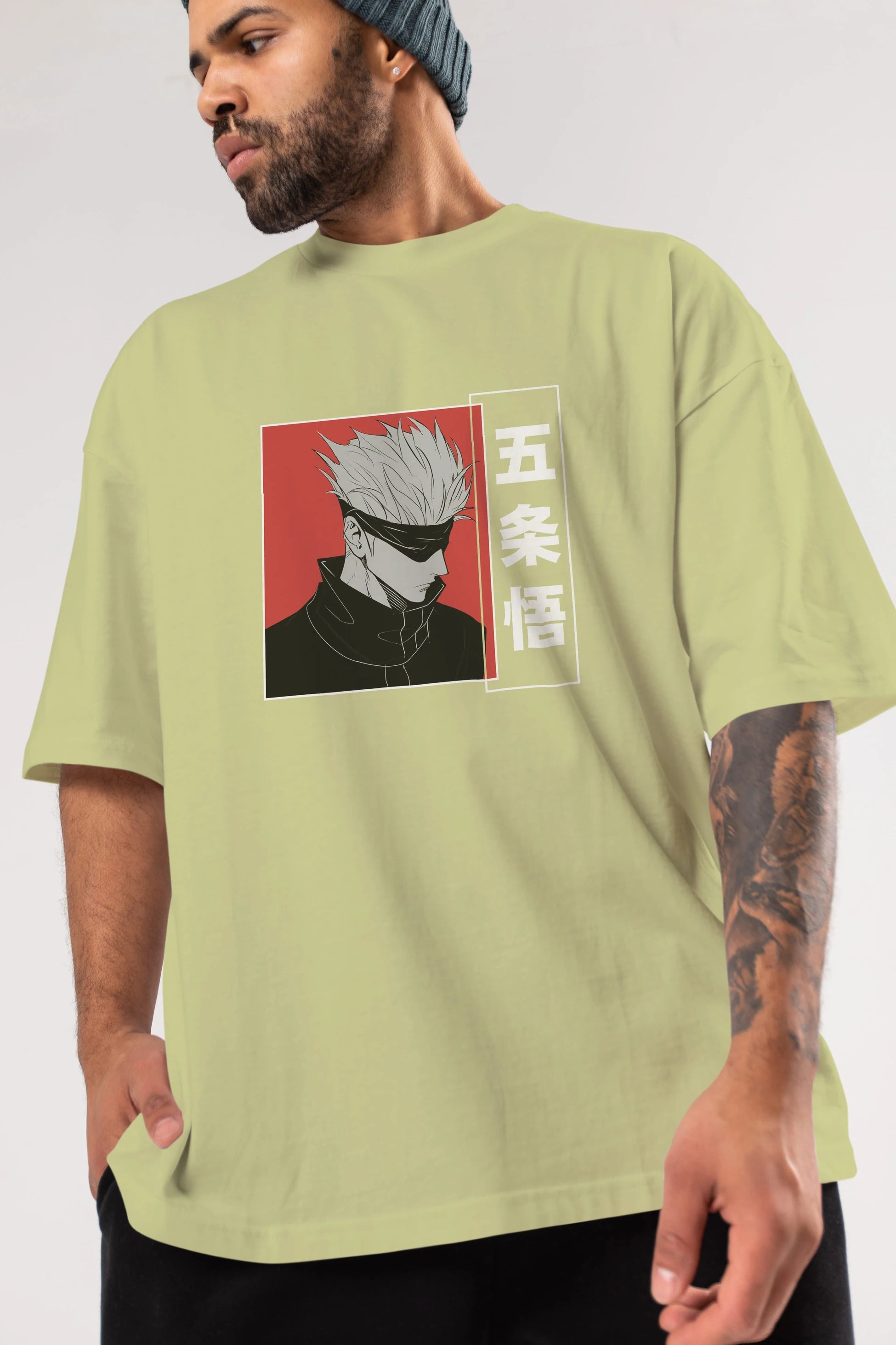 JUJUTSU KAISEN 2 Anime Ön Baskılı Oversize t-shirt %100 pamuk Erkek Kadın Unisex