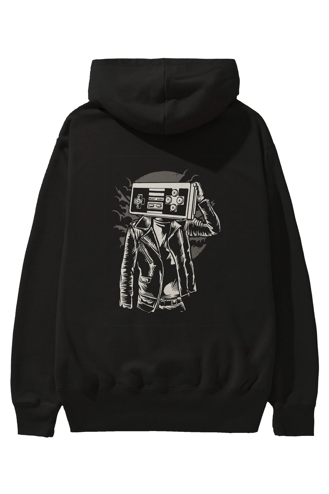 Street Gamers Arka Baskılı Hoodie Oversize Kapüşonlu Sweatshirt Erkek Kadın Unisex
