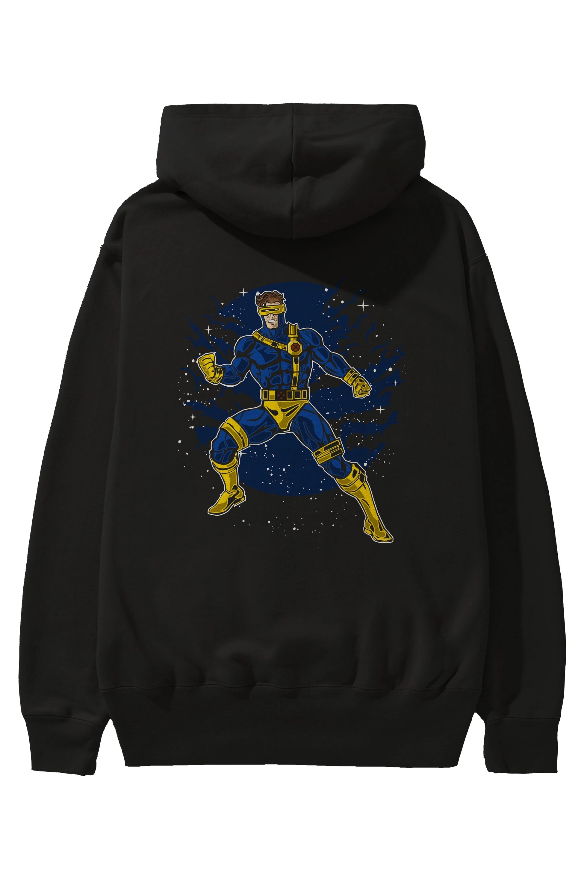 CYCLOPS Arka Baskılı Hoodie Oversize Kapüşonlu Sweatshirt Erkek Kadın Unisex