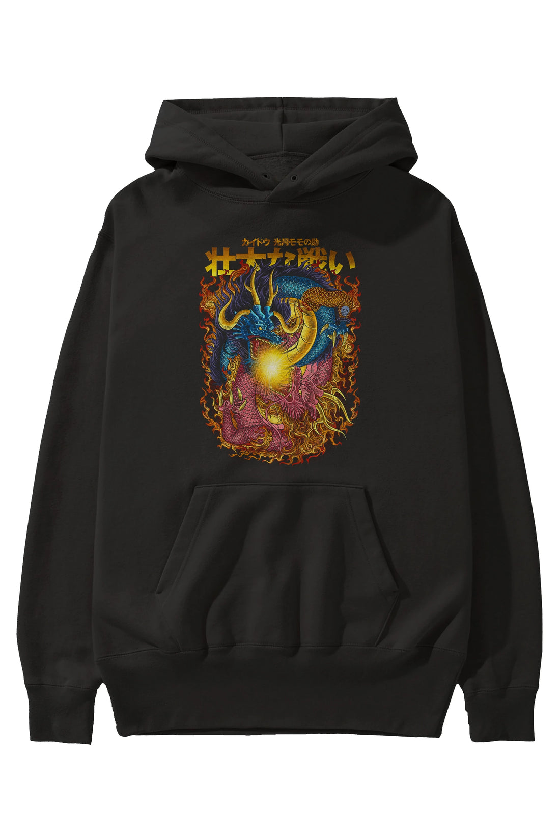 ONE PIECE (4) Anime Ön Baskılı Hoodie Oversize Kapüşonlu Sweatshirt Erkek Kadın Unisex