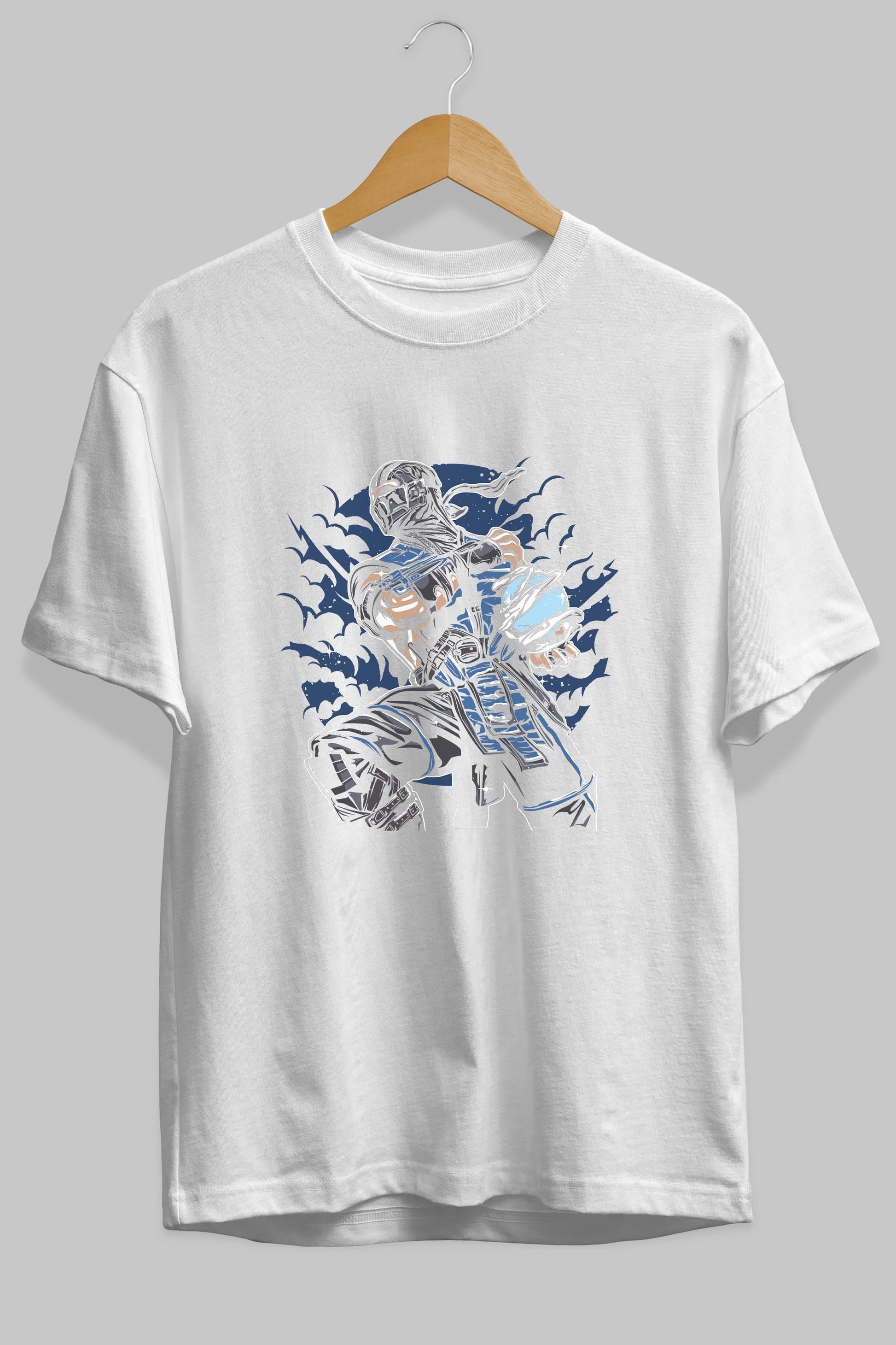 Sub Zero Ön Baskılı Oversize t-shirt Erkek Kadın Unisex %100 Pamuk tişort