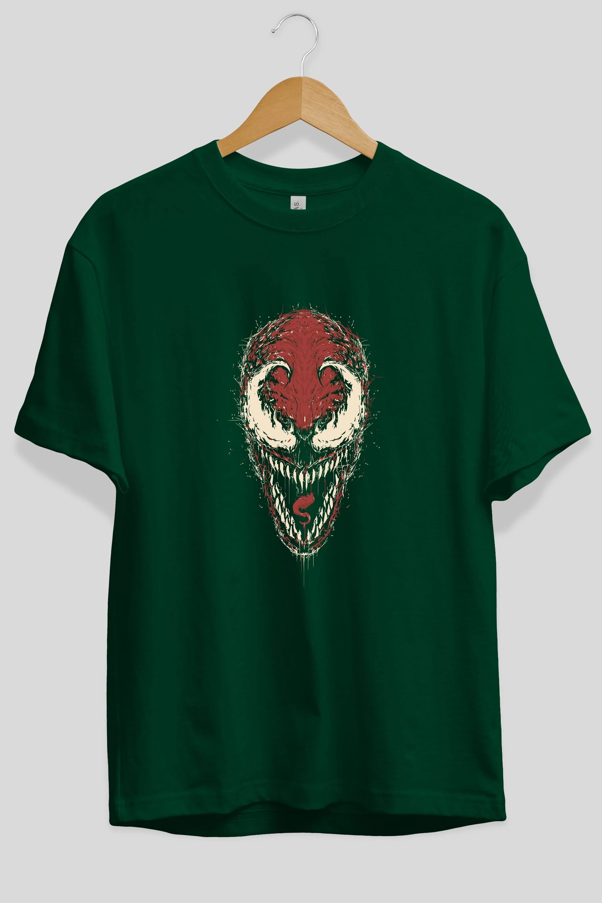 Venom (12) Ön Baskılı Oversize t-shirt Erkek Kadın Unisex %100 Pamuk Bisiklet Yaka tişort