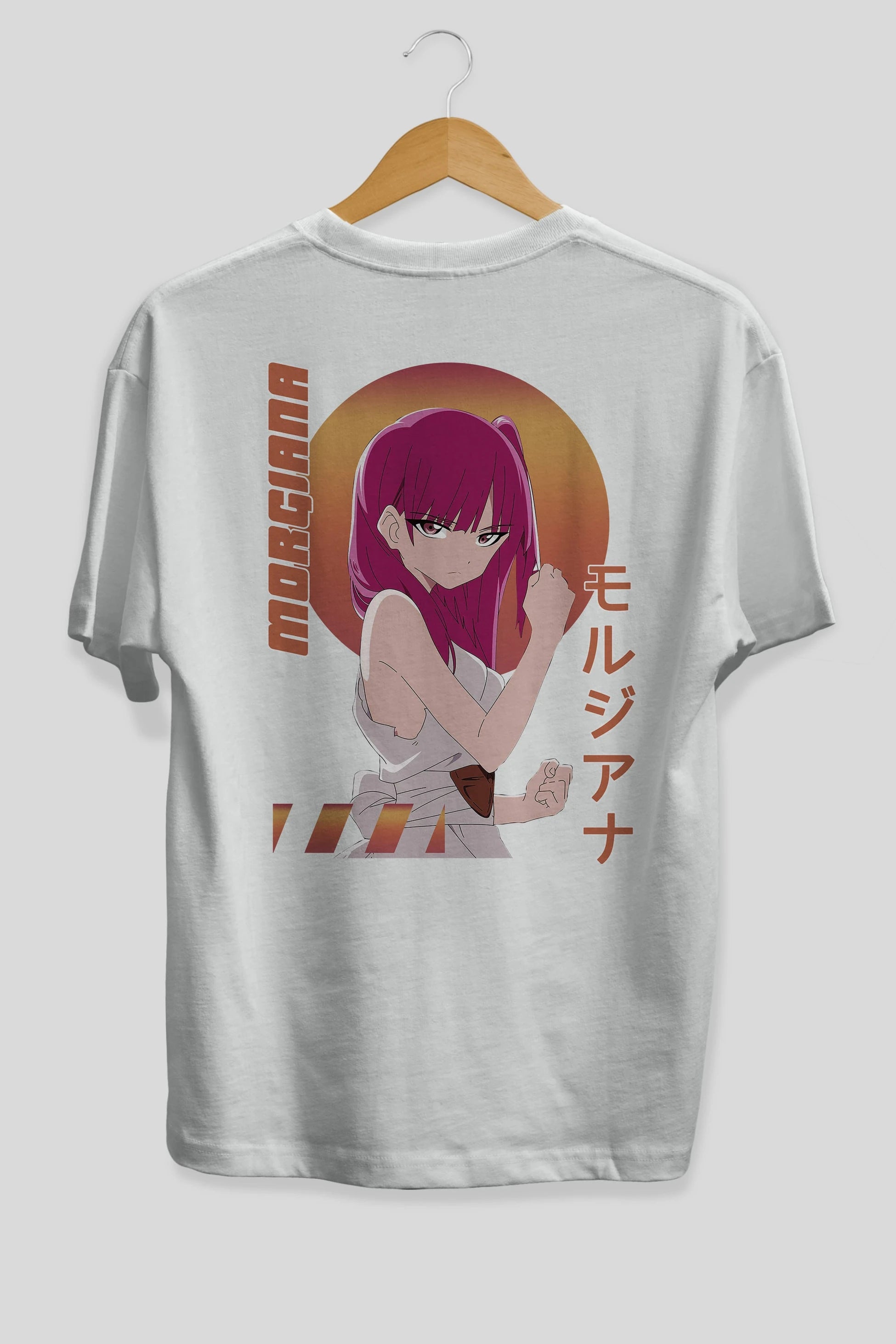 Morgiana 5 Anime Arka Baskılı Oversize t-shirt Erkek Kadın Unisex