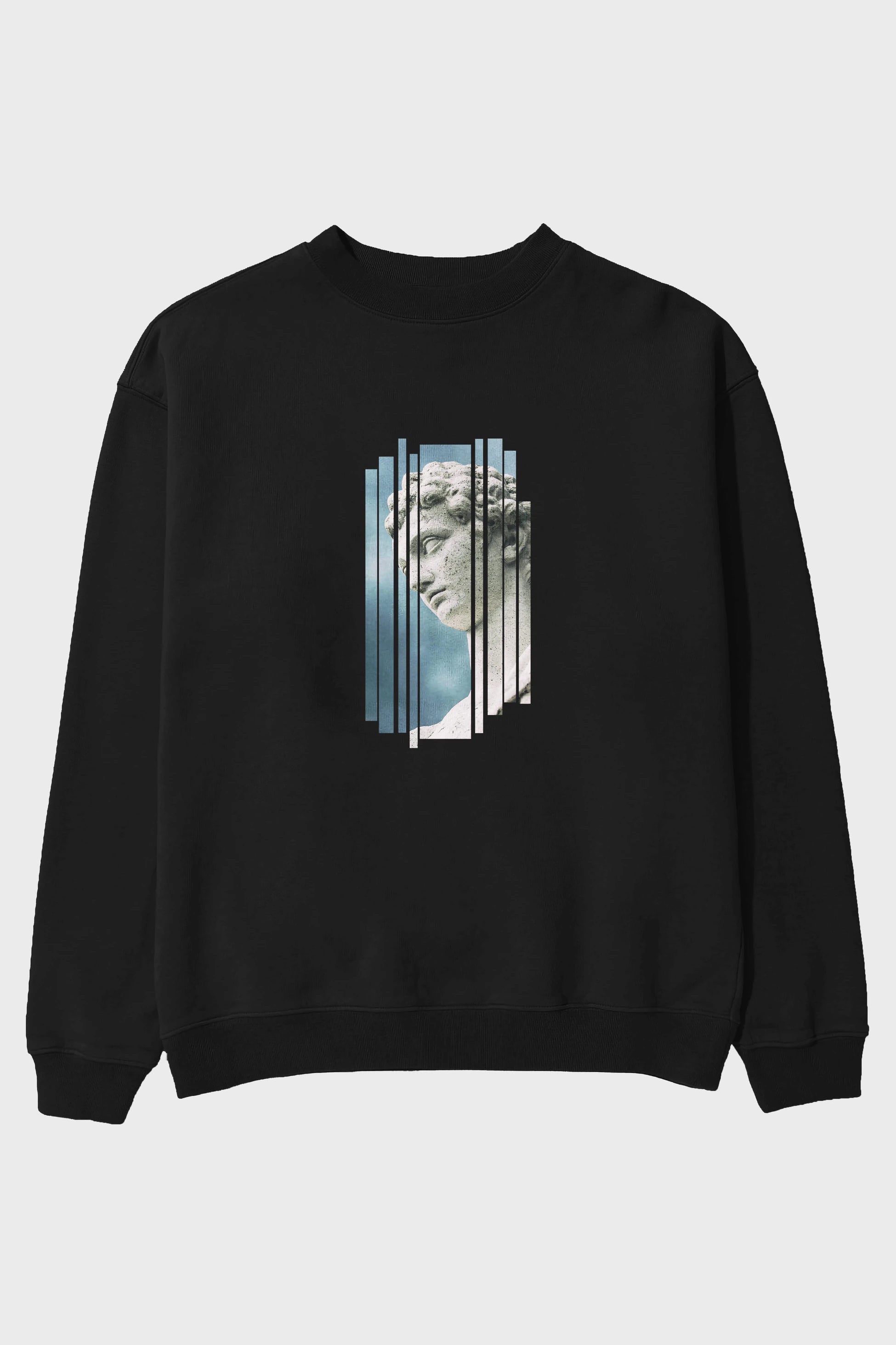 Aesthetic Sculpture Art Ön Baskılı Oversize Sweatshirt Erkek Kadın Unisex