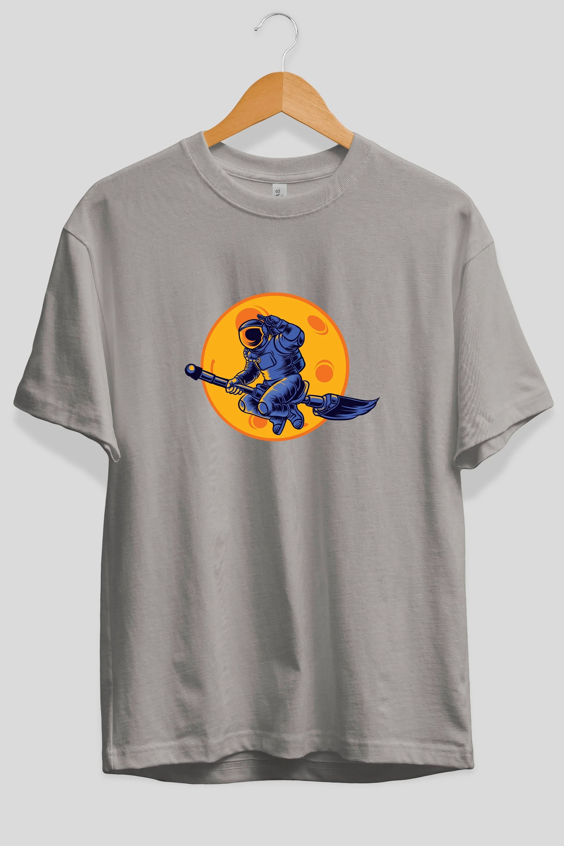 Space Witch Ön Baskılı Oversize t-shirt Erkek Kadın Unisex
