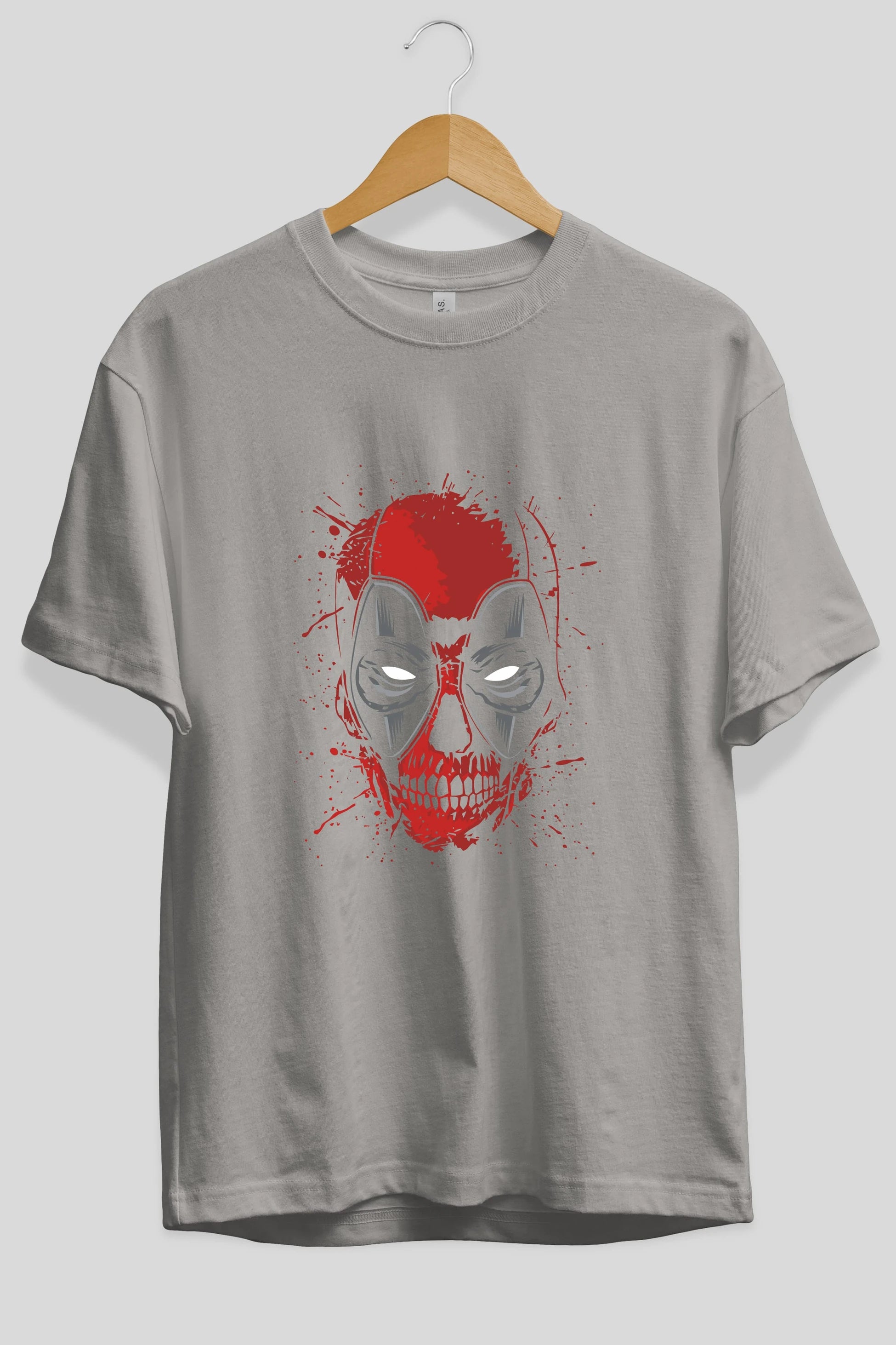 Deadpool (3) Ön Baskılı Oversize t-shirt Erkek Kadın Unisex %100 Pamuk Bisiklet Yaka tişort