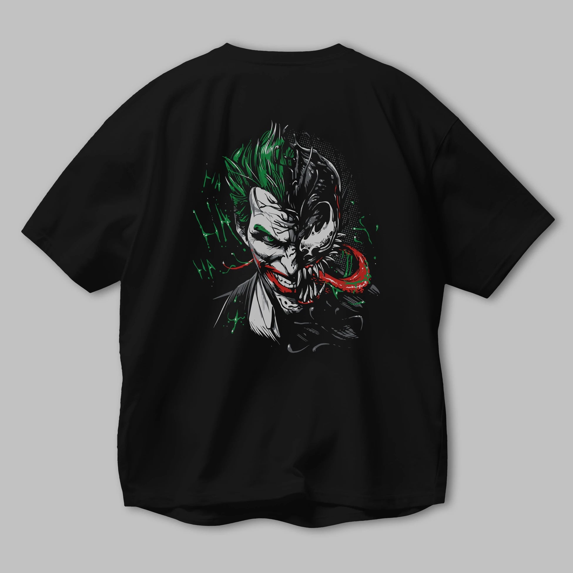 Venom (16) Arka Baskılı Oversize t-shirt Erkek Kadın Unisex %100 Pamuk Bisiklet Yaka tişort
