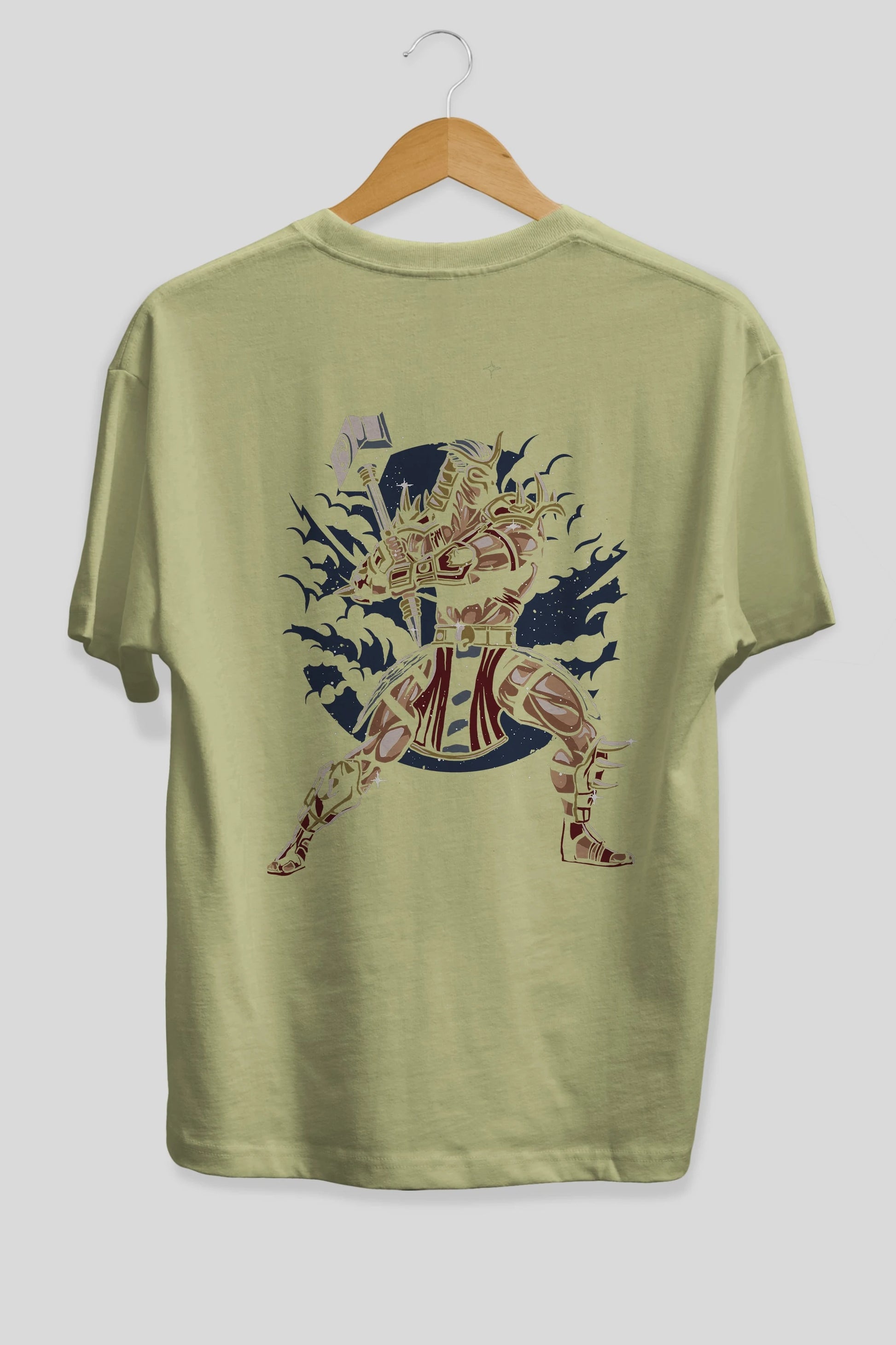 Emperor Arka Baskılı Oversize t-shirt Erkek Kadın Unisex %100 Pamuk