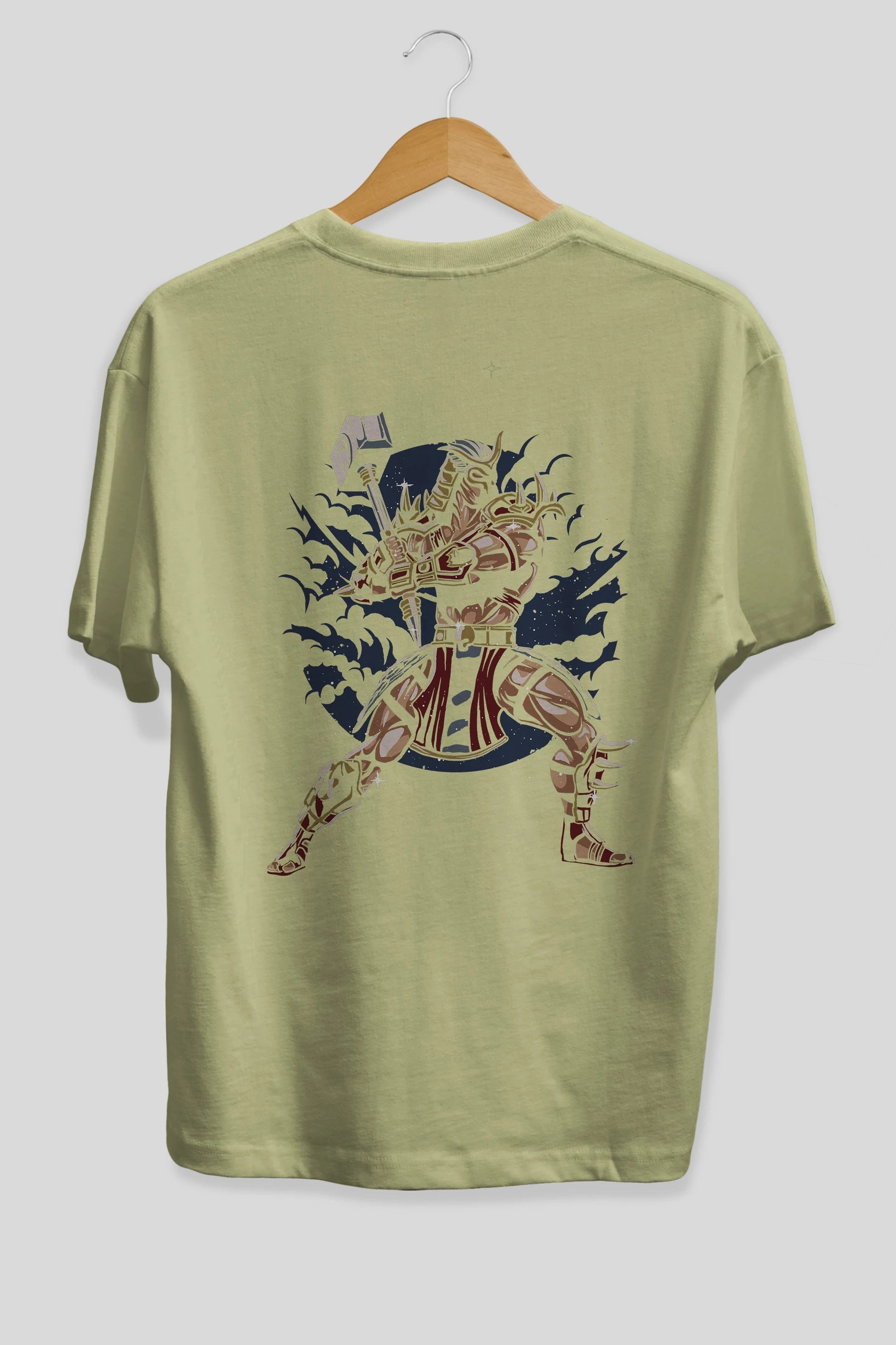 Emperor Arka Baskılı Oversize t-shirt Erkek Kadın Unisex %100 Pamuk