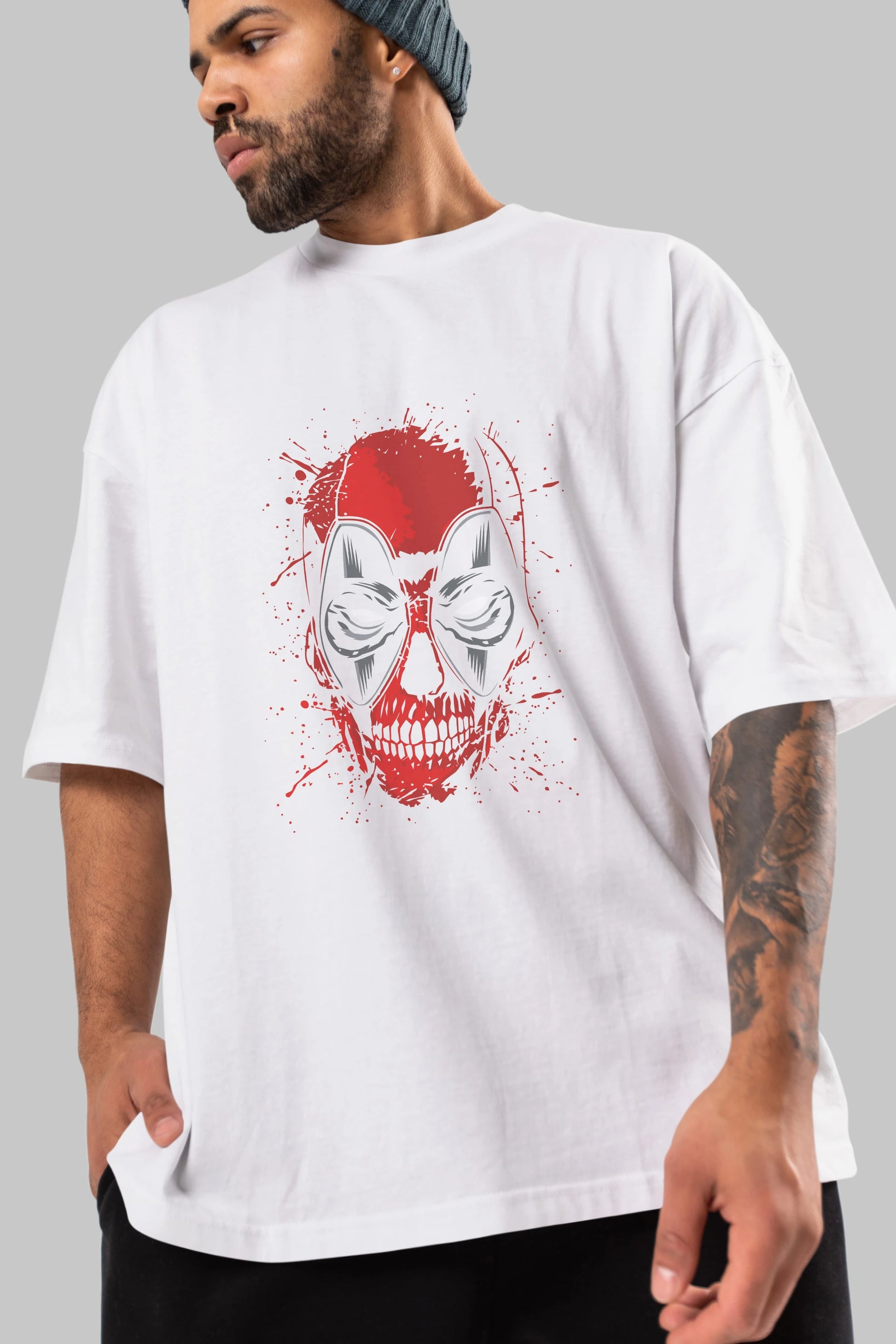Deadpool (3) Ön Baskılı Oversize t-shirt Erkek Kadın Unisex %100 Pamuk Bisiklet Yaka tişort