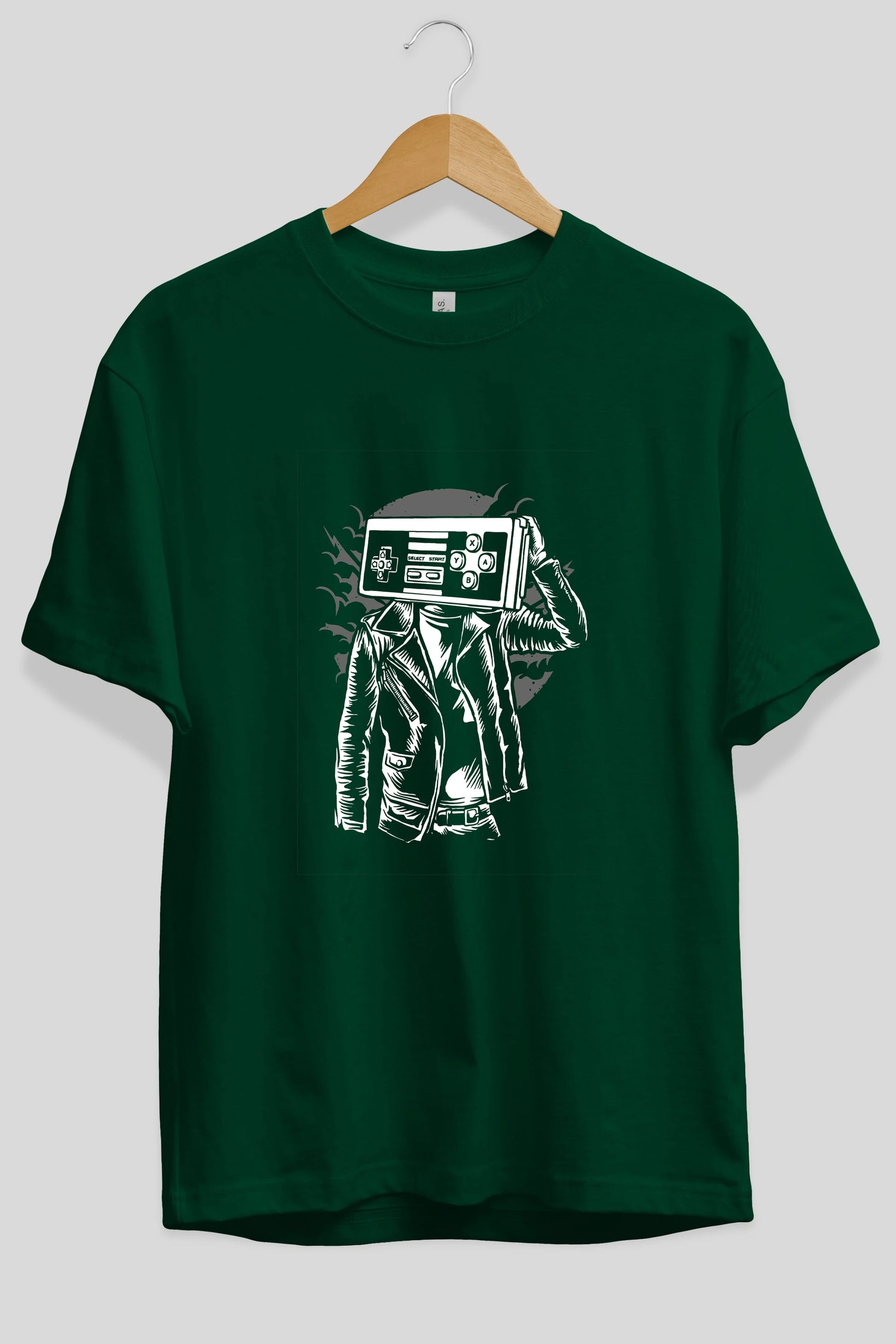 Street Gamers Ön Baskılı Oversize t-shirt Erkek Kadın Unisex %100 Pamuk tişort
