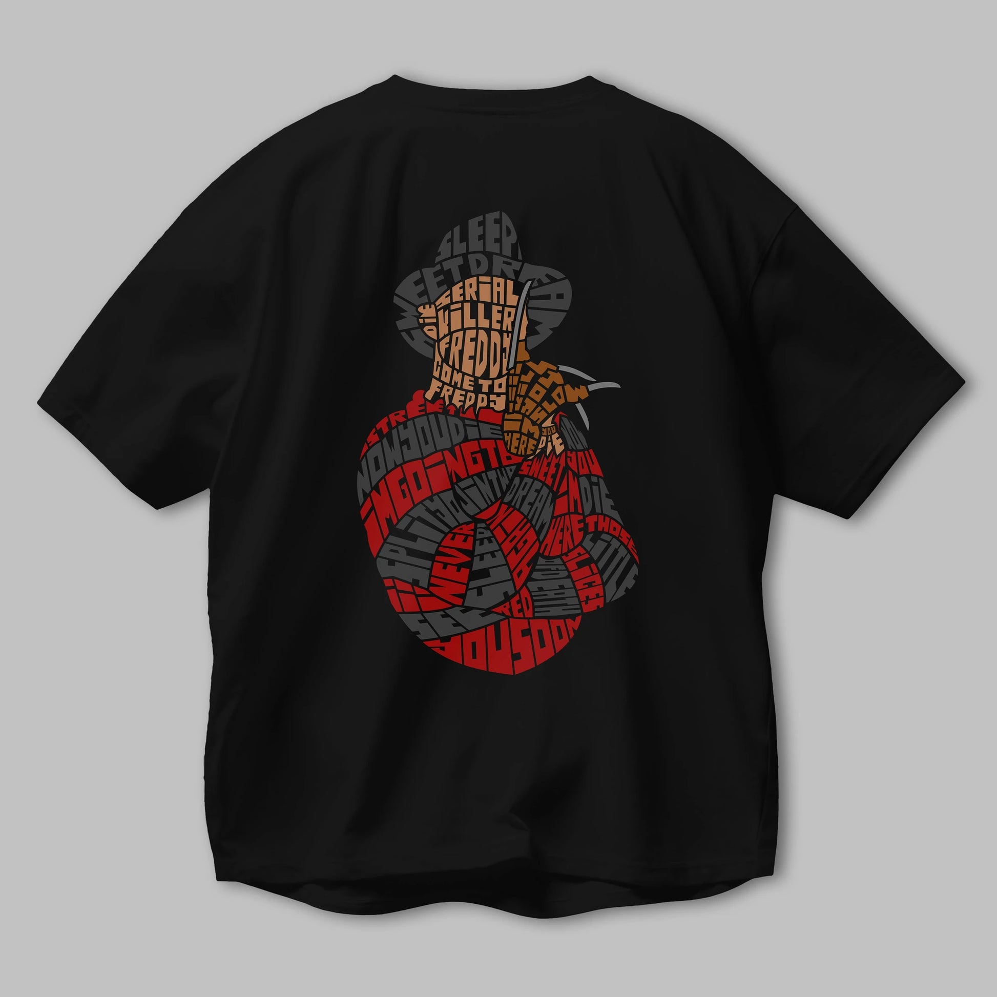 Sweet Dream Arka Baskılı Oversize t-shirt %100 pamuk Erkek Kadın Unisex