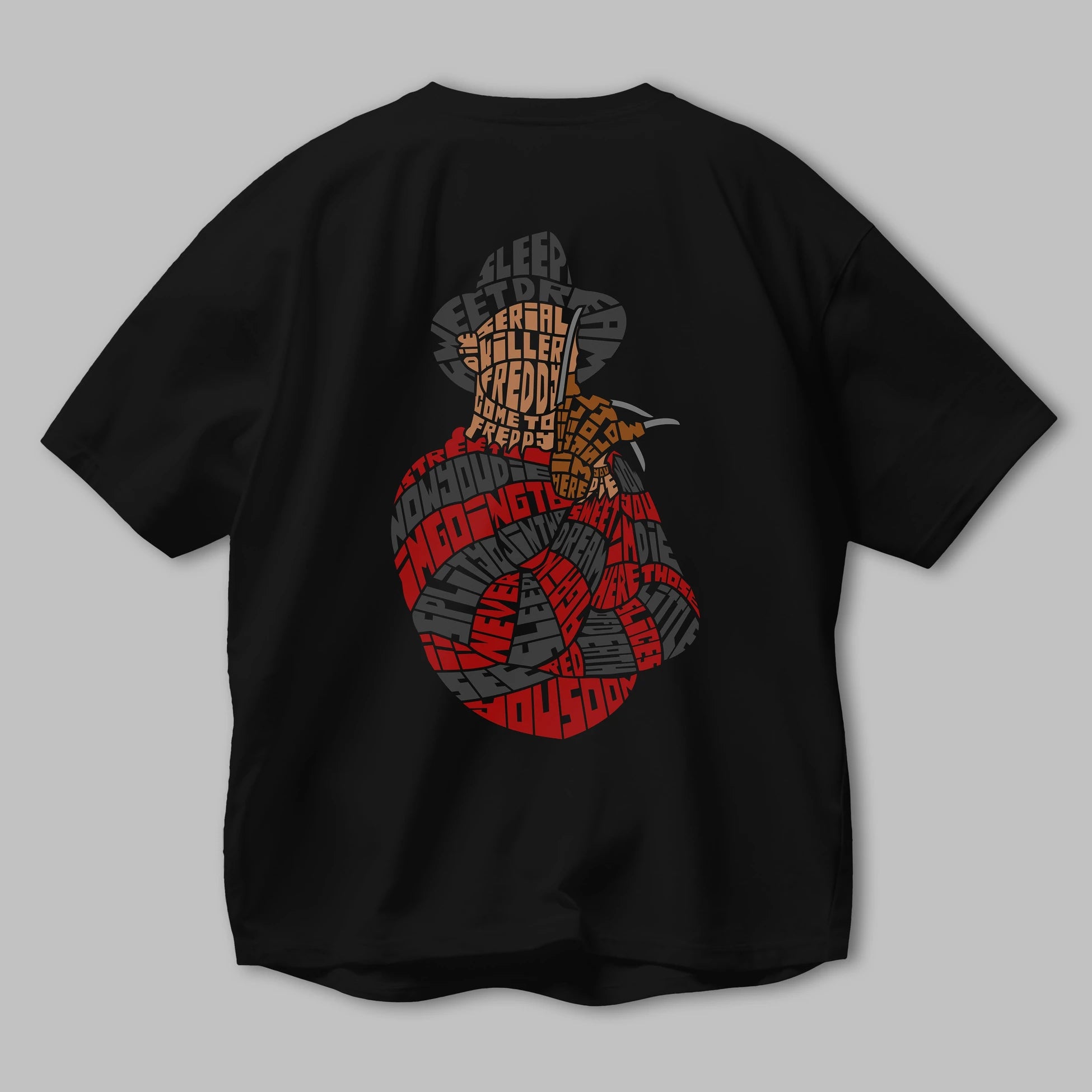 Sweet Dream Arka Baskılı Oversize t-shirt %100 pamuk Erkek Kadın Unisex