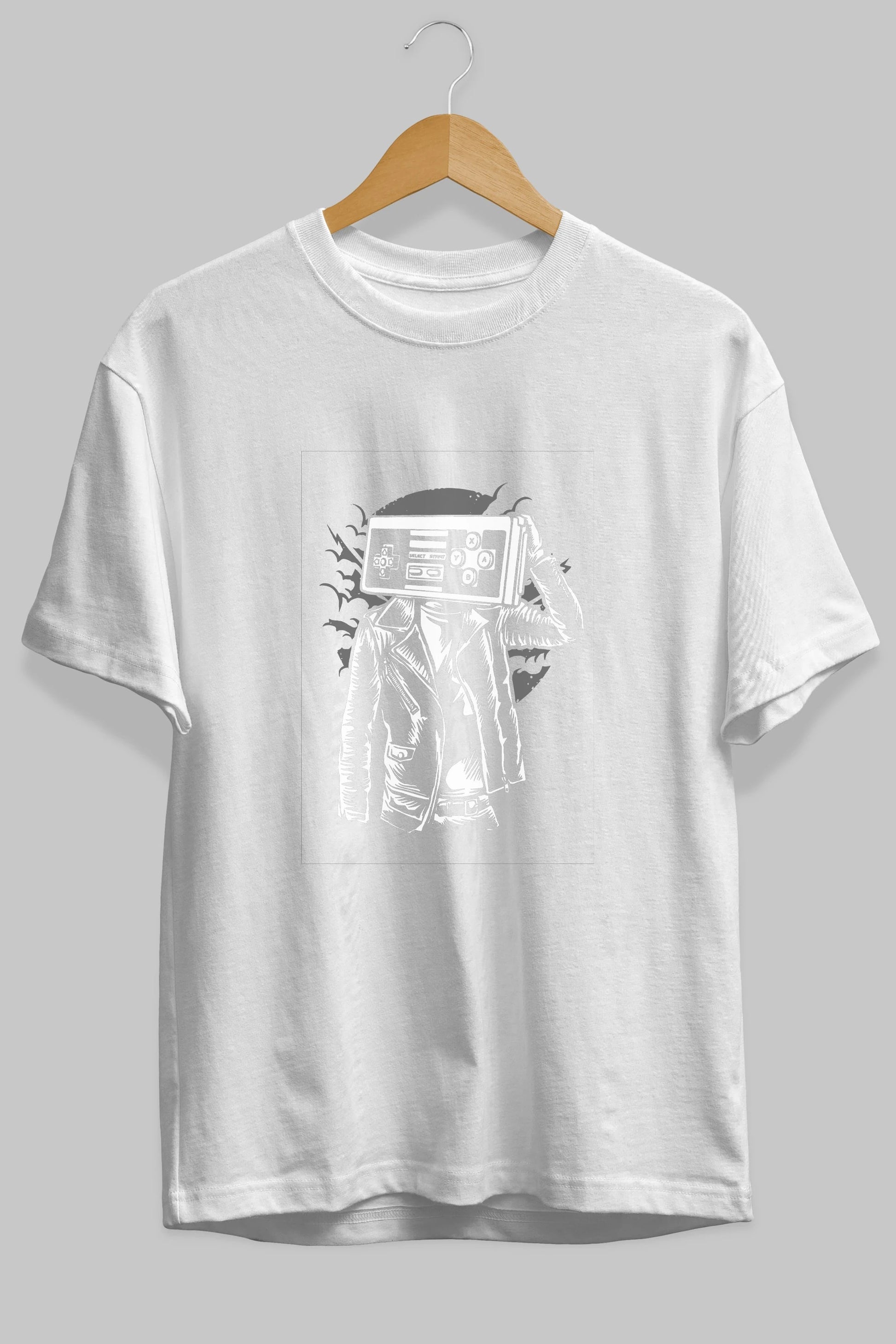 Street Gamers Ön Baskılı Oversize t-shirt Erkek Kadın Unisex %100 Pamuk tişort