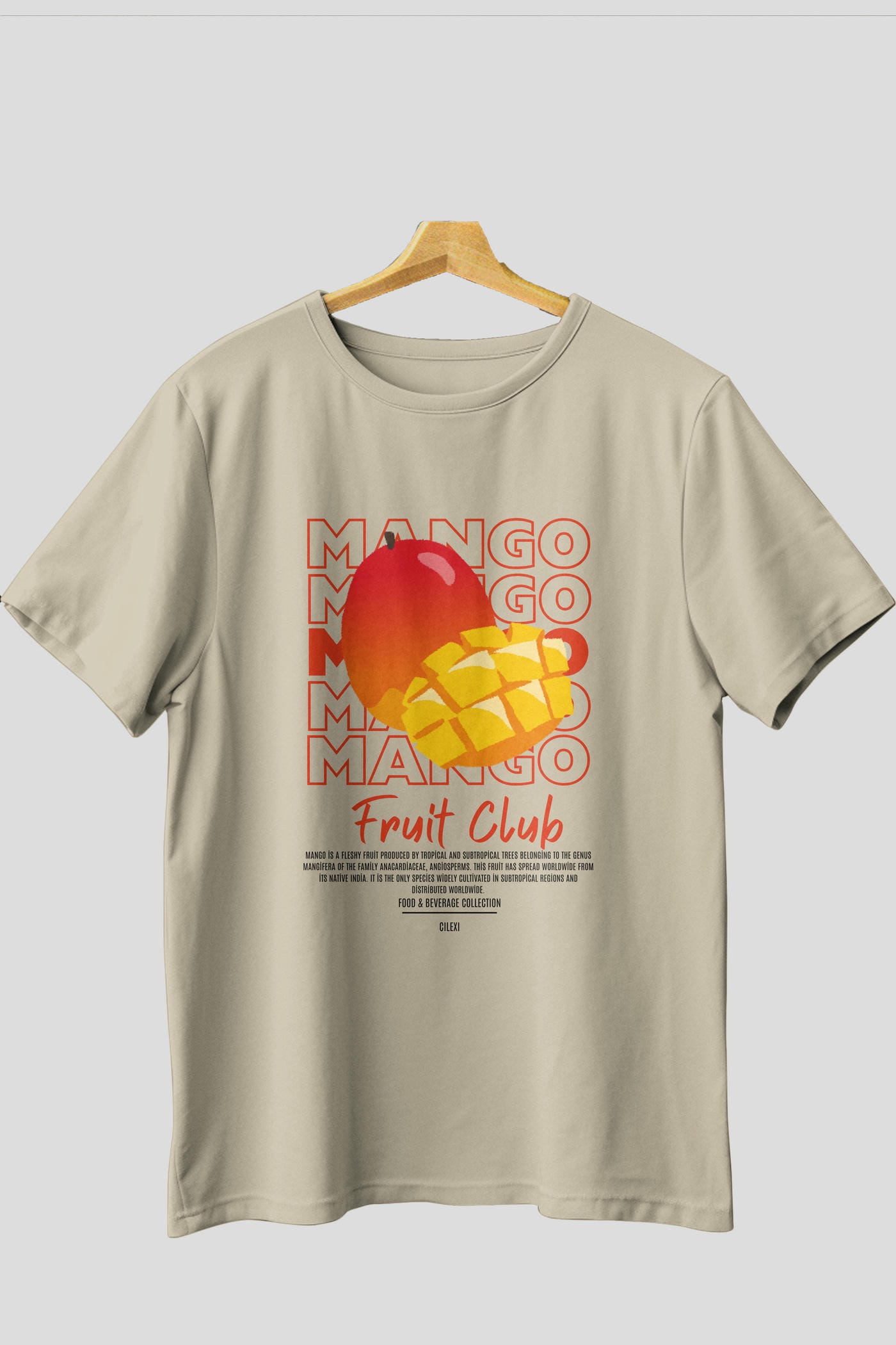 Mango Ön Baskılı Oversize t-shirt Erkek Kadın Pamuk Bisiklet Yaka tişort