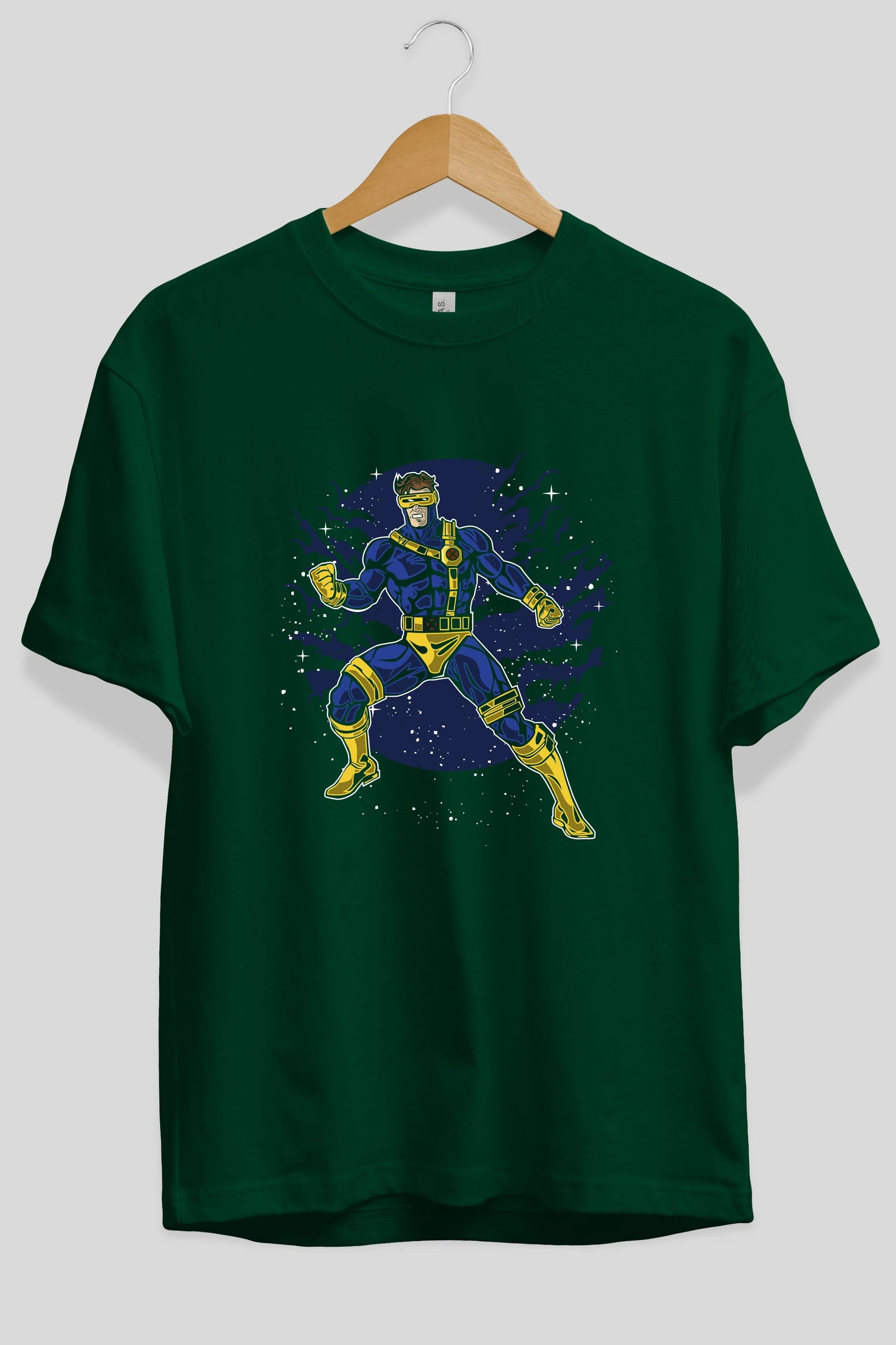 CYCLOPS Ön Baskılı Oversize t-shirt Erkek Kadın Unisex %100 Pamuk tişort