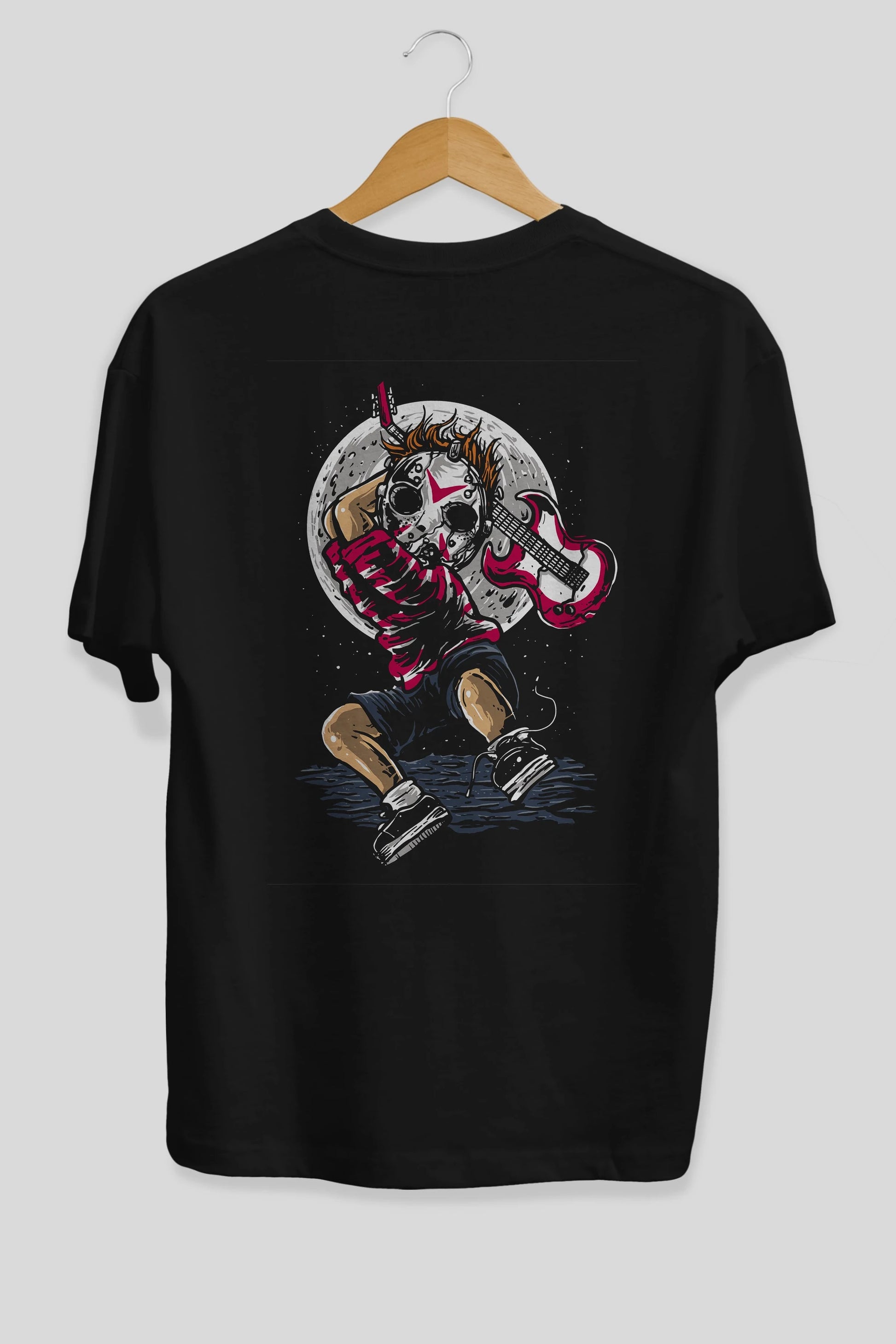 Break The Noise Arka Baskılı Oversize t-shirt Erkek Kadın Unisex %100 Pamuk