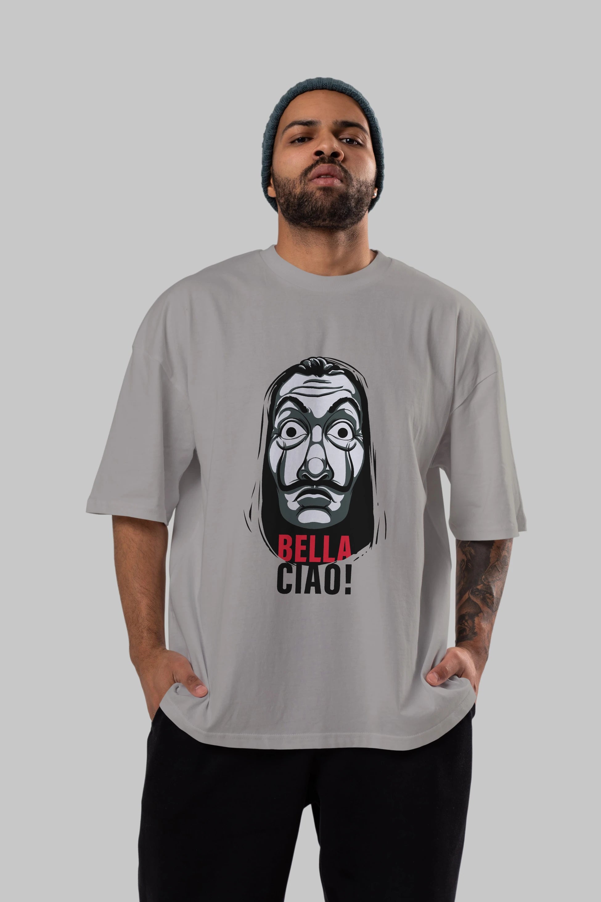 La Casa De Papel (12) Ön Baskılı Oversize t-shirt Erkek Kadın Unisex %100 Pamuk Bisiklet Yaka tişort