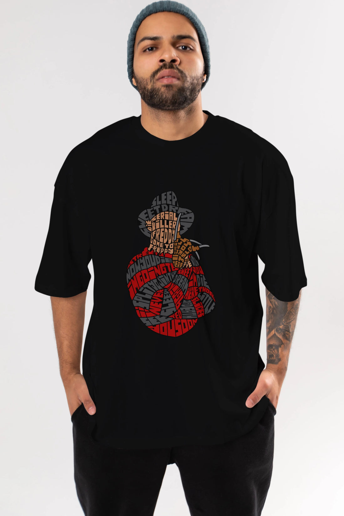 Sweet Dream Ön Baskılı Oversize t-shirt %100 pamuk Erkek Kadın Unisex