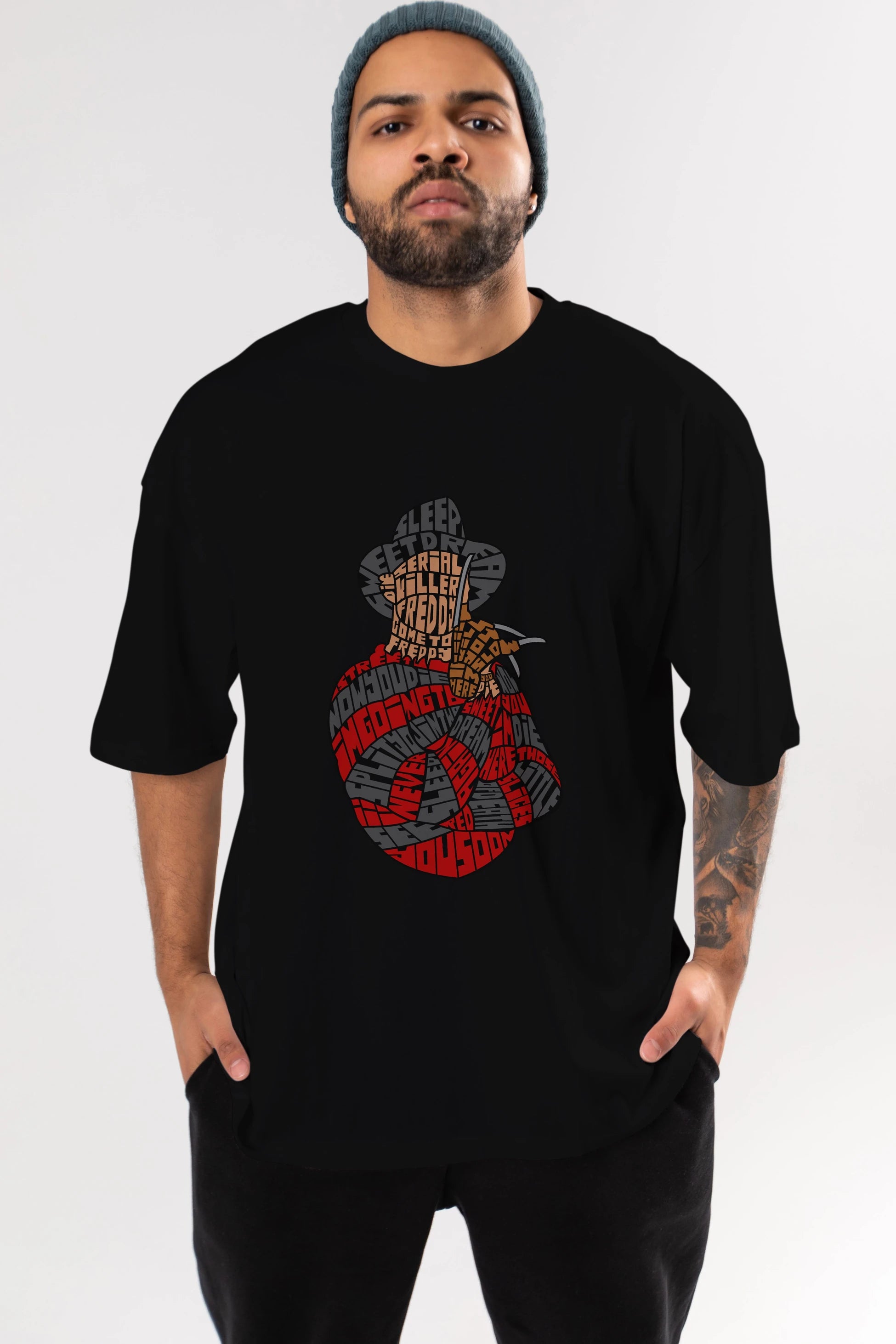 Sweet Dream Ön Baskılı Oversize t-shirt %100 pamuk Erkek Kadın Unisex